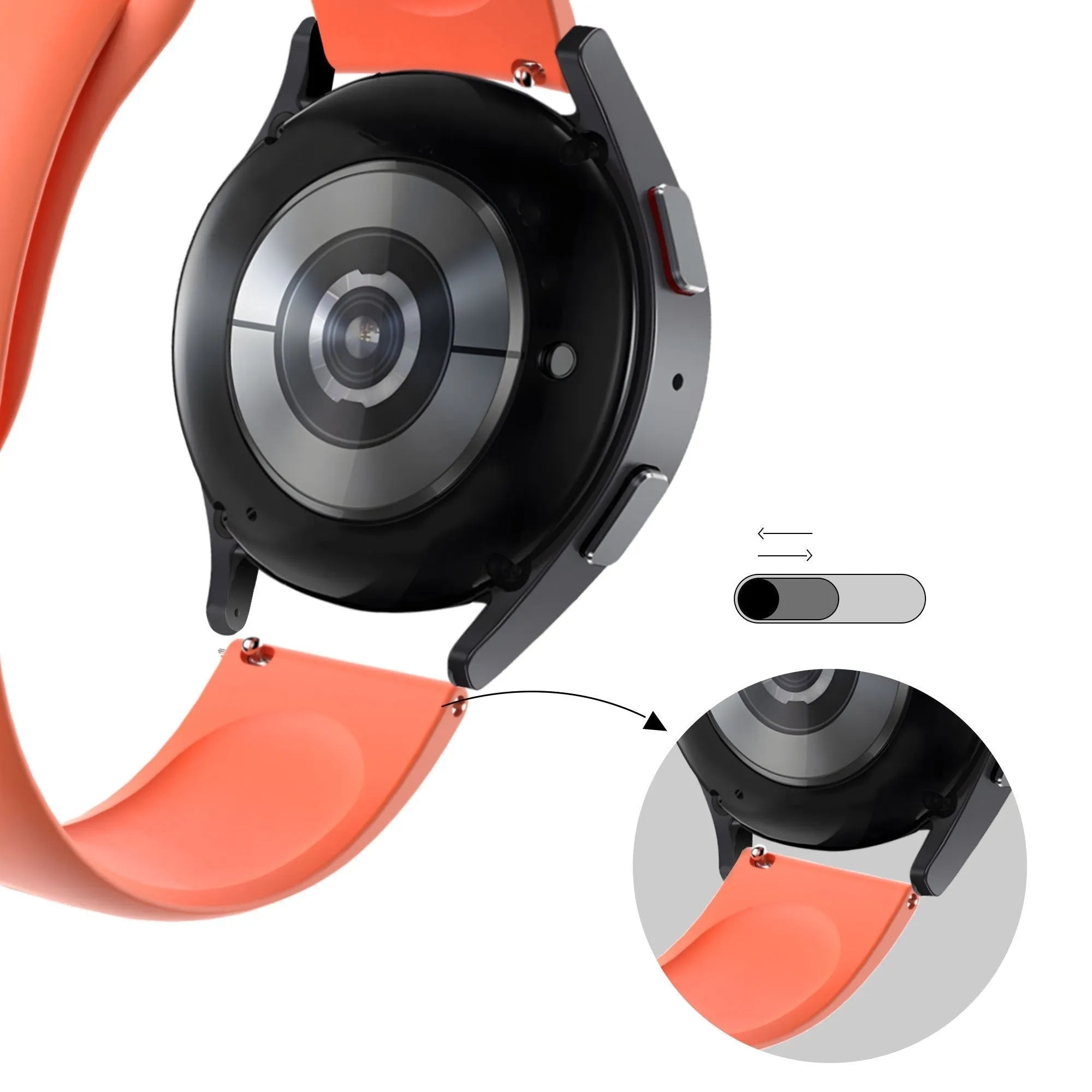 Honor Watch GS 3 Sport Strap 'Deluxe' (Orange)