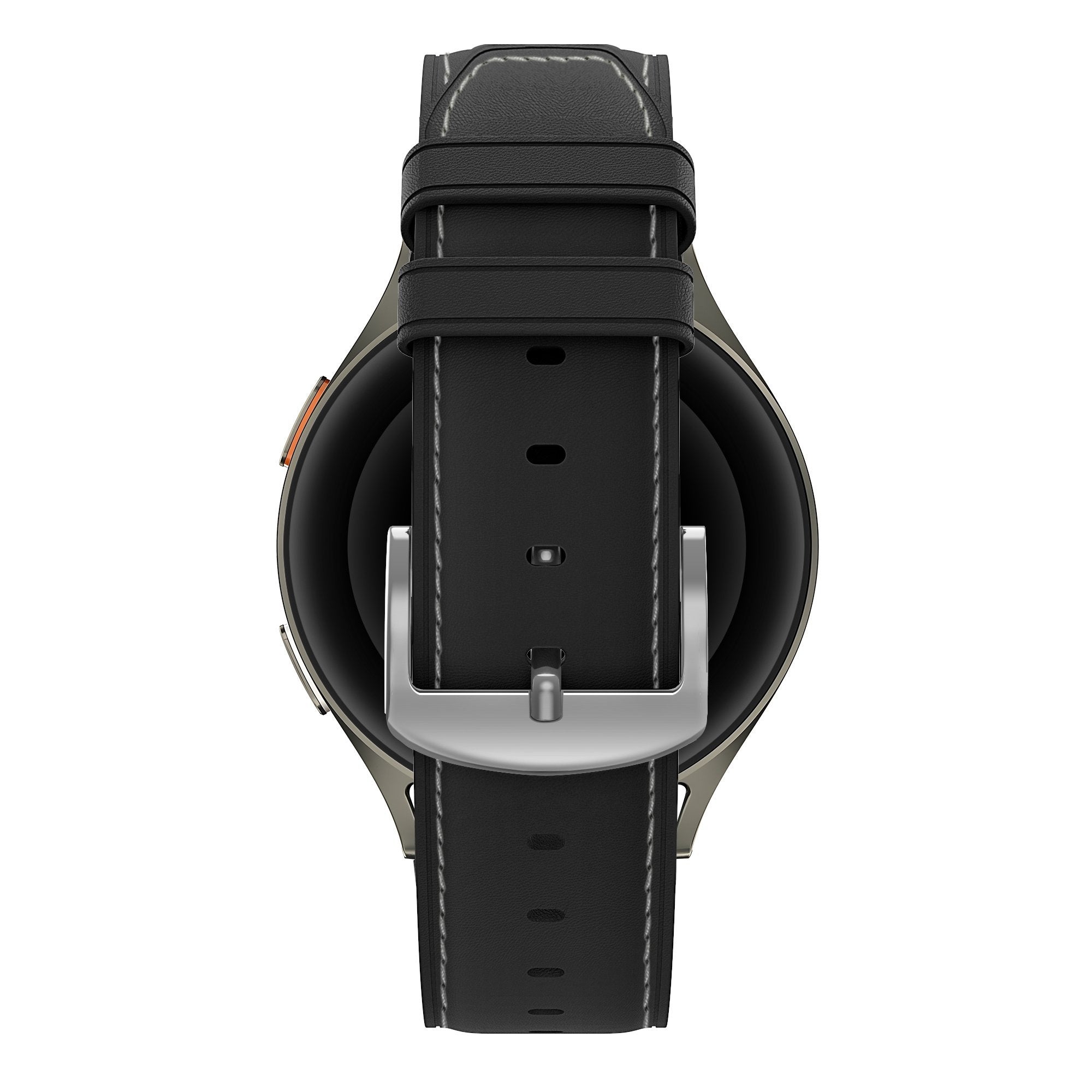 Bandz Suunto Run Leather Strap 'Easy Fit' (Black)