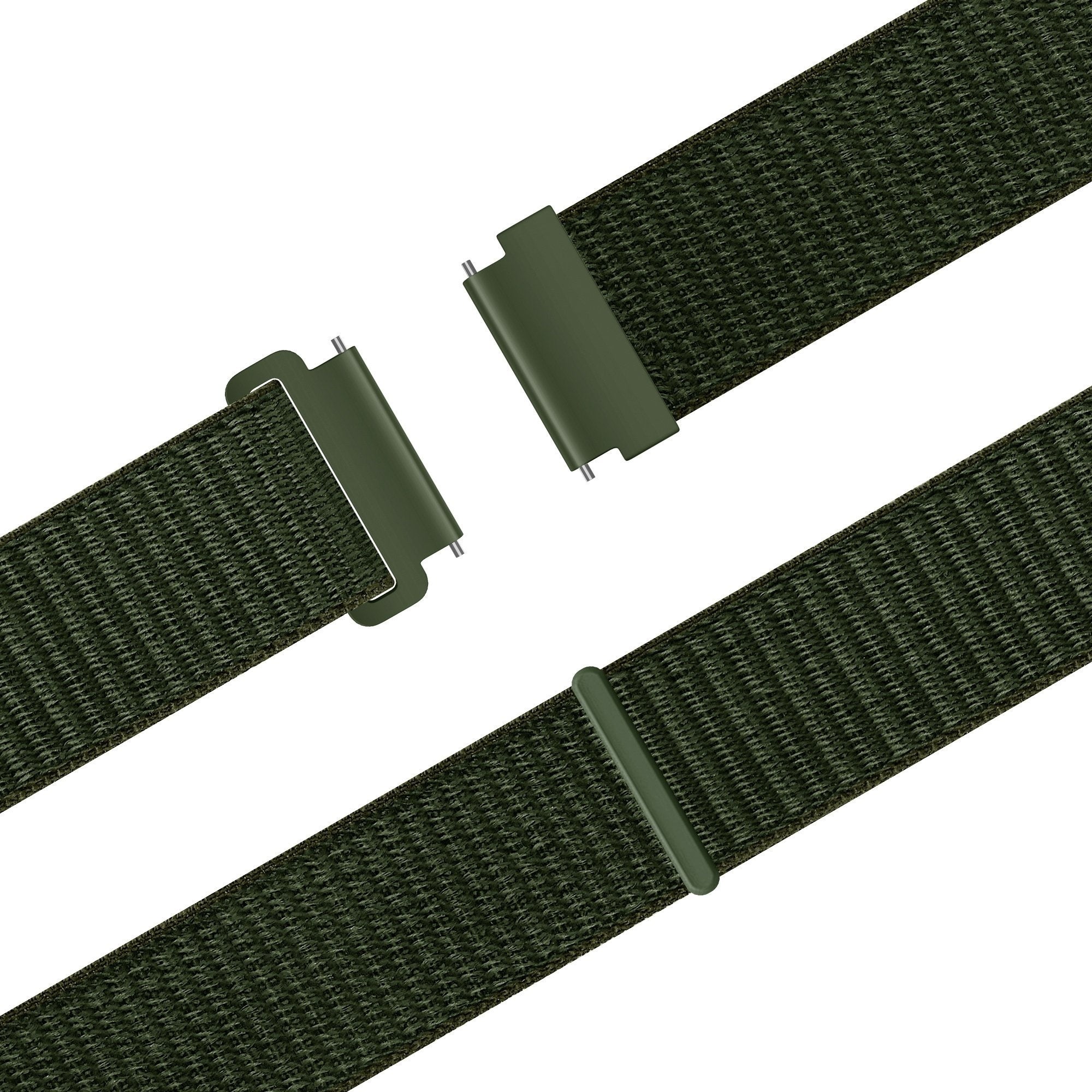 Bandz Bracelet nylon 'Easy fit' Amazfit Balance 2 (vert)