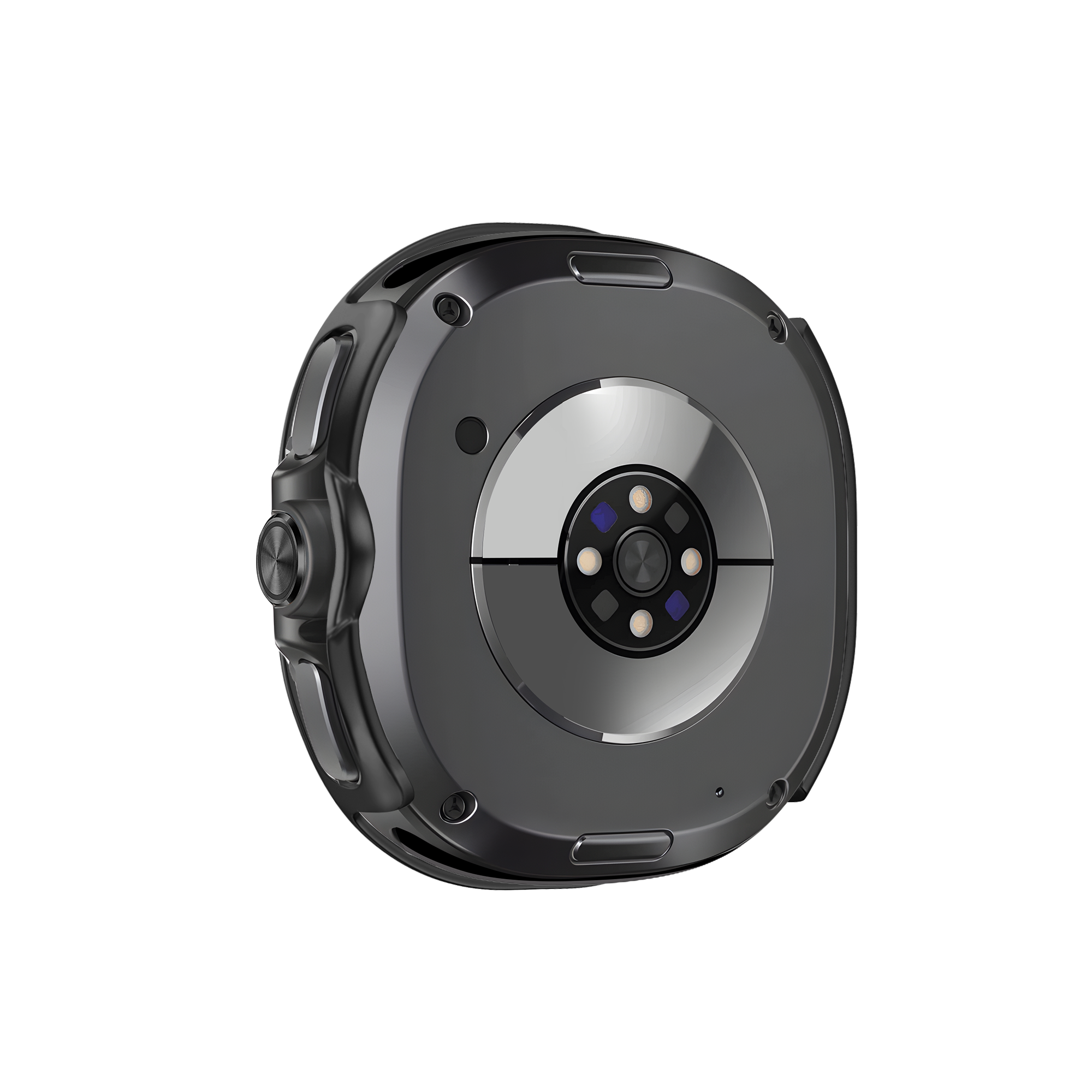 Bandz Coque PC avec verre Samsung Galaxy Watch 8 Classic (noir)