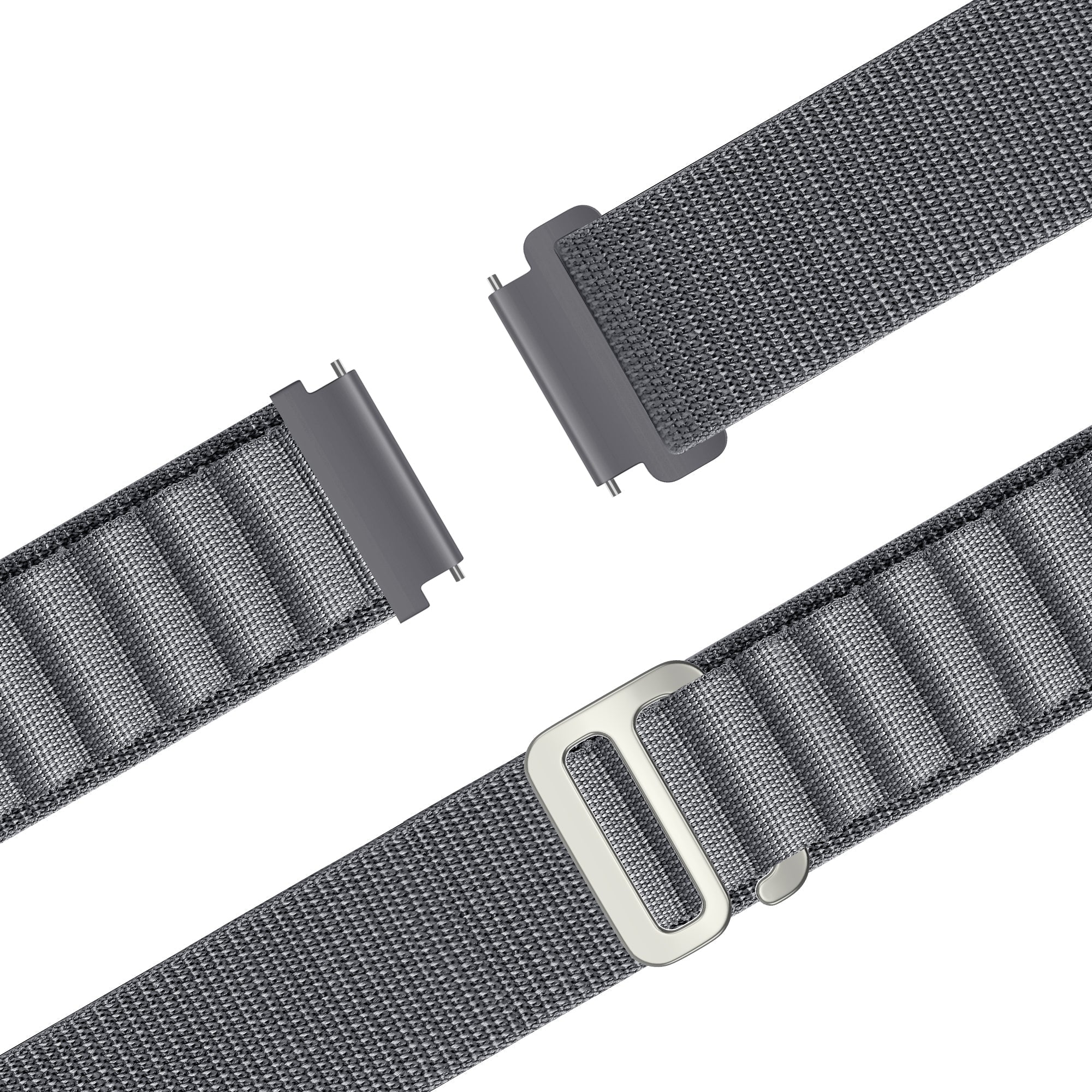 Bandz Amazfit GTR 4 Alpine Nylon Strap (Grey)