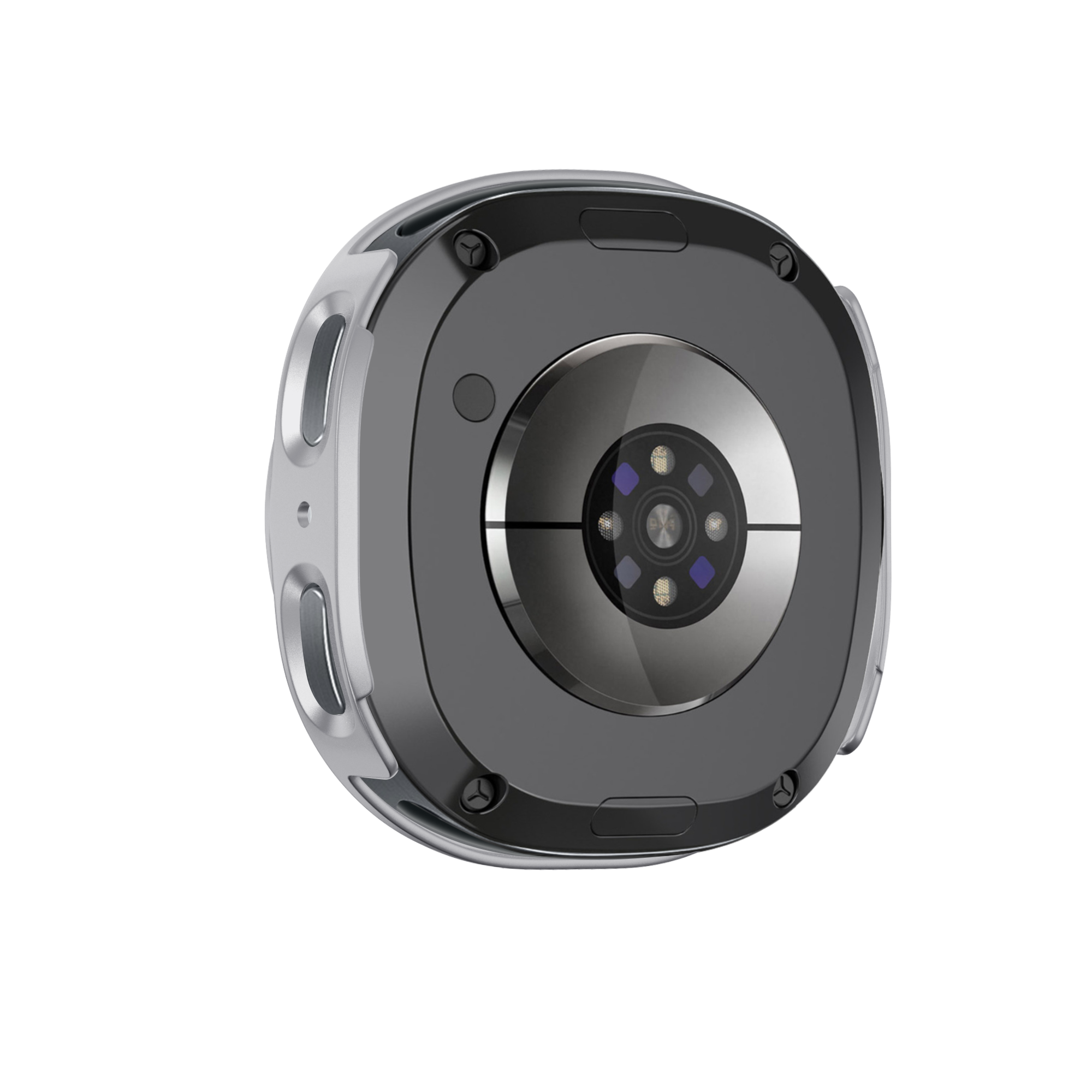 Bandz Coque PC avec verre Samsung Galaxy Watch 8 - 44mm (argent)