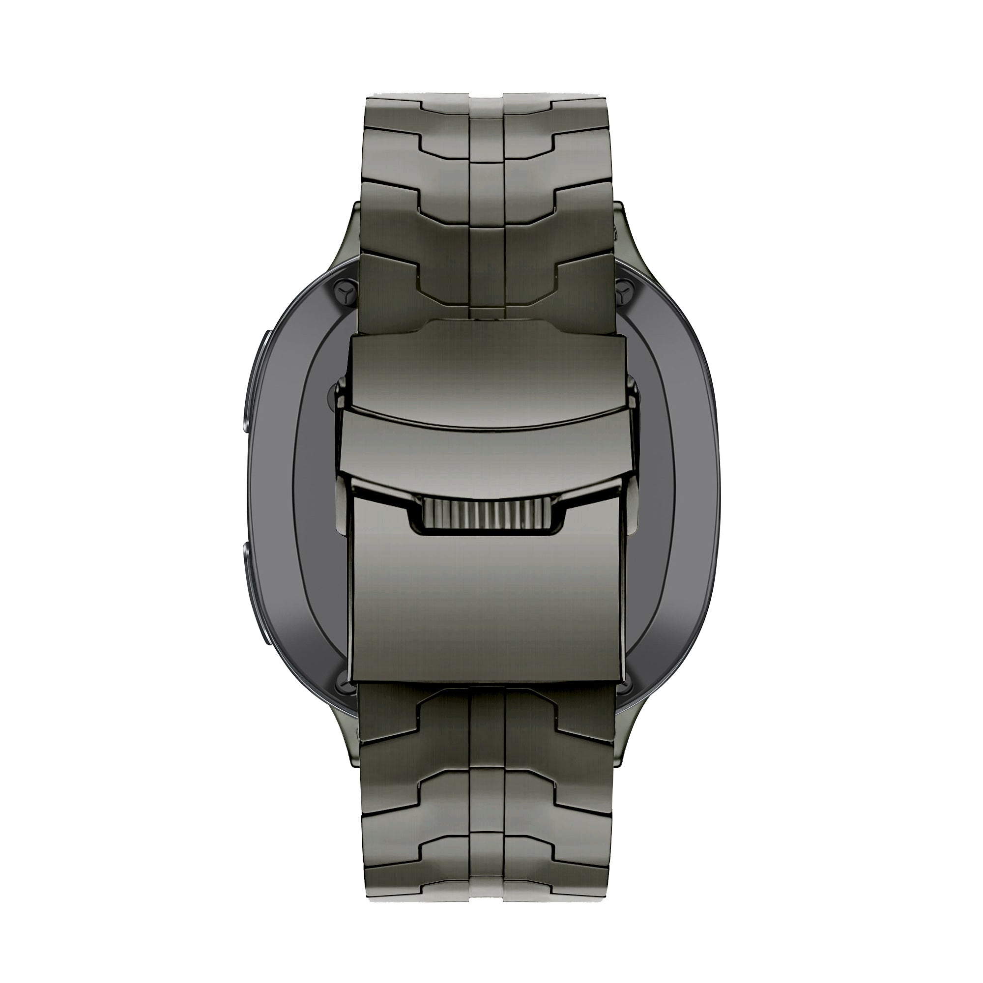 Bandz Samsung Galaxy Watch 8 - 40mm Steel Strap 'Iron' (Graphite)