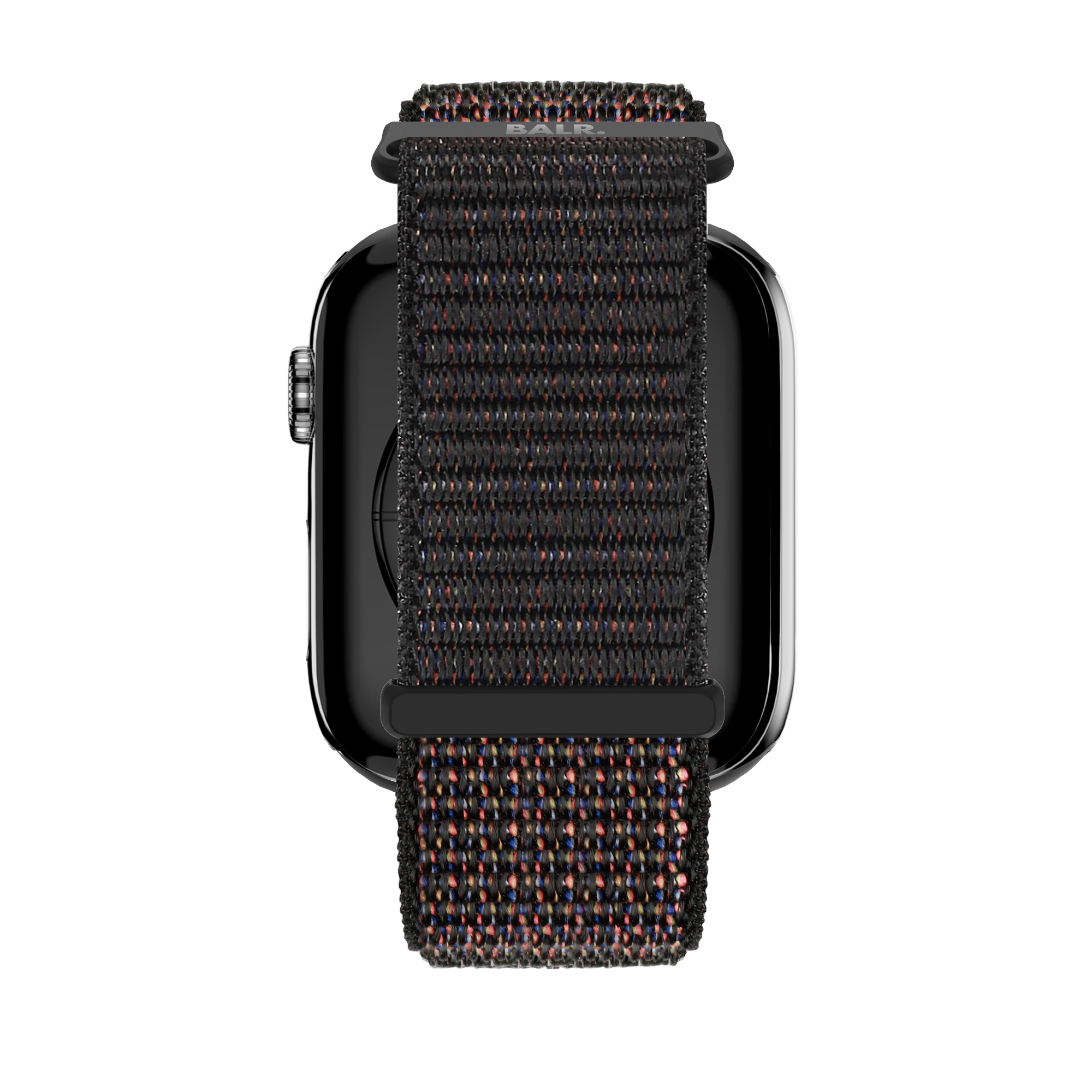 BALR. Bracelet en nylon pour Apple Watch (noir)