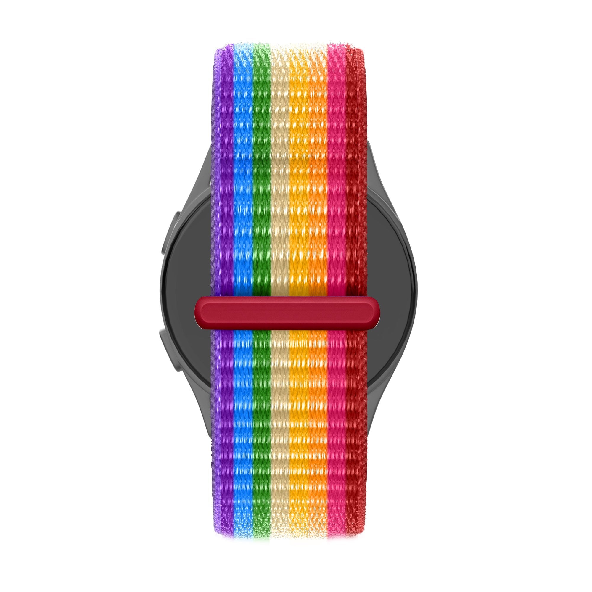 Bandz Bracelet nylon Loop Garmin Forerunner 245 (arc-en-ciel)