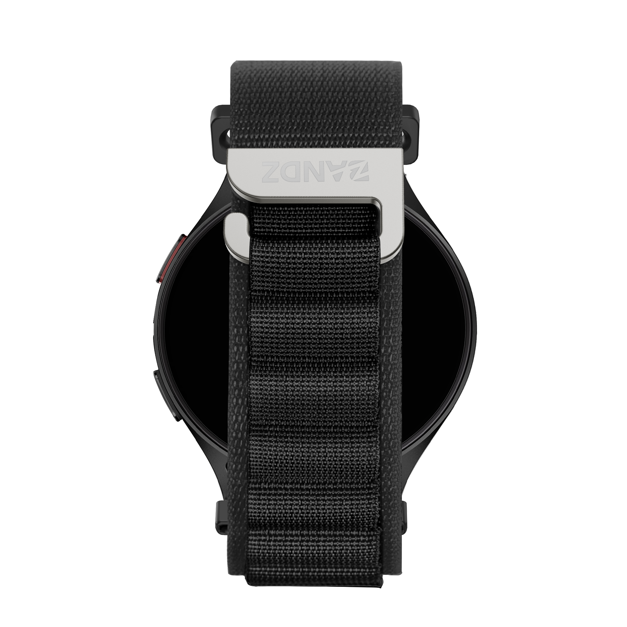 Bandz Bracelet nylon Alpine Garmin Vivoactive 6 (noir)
