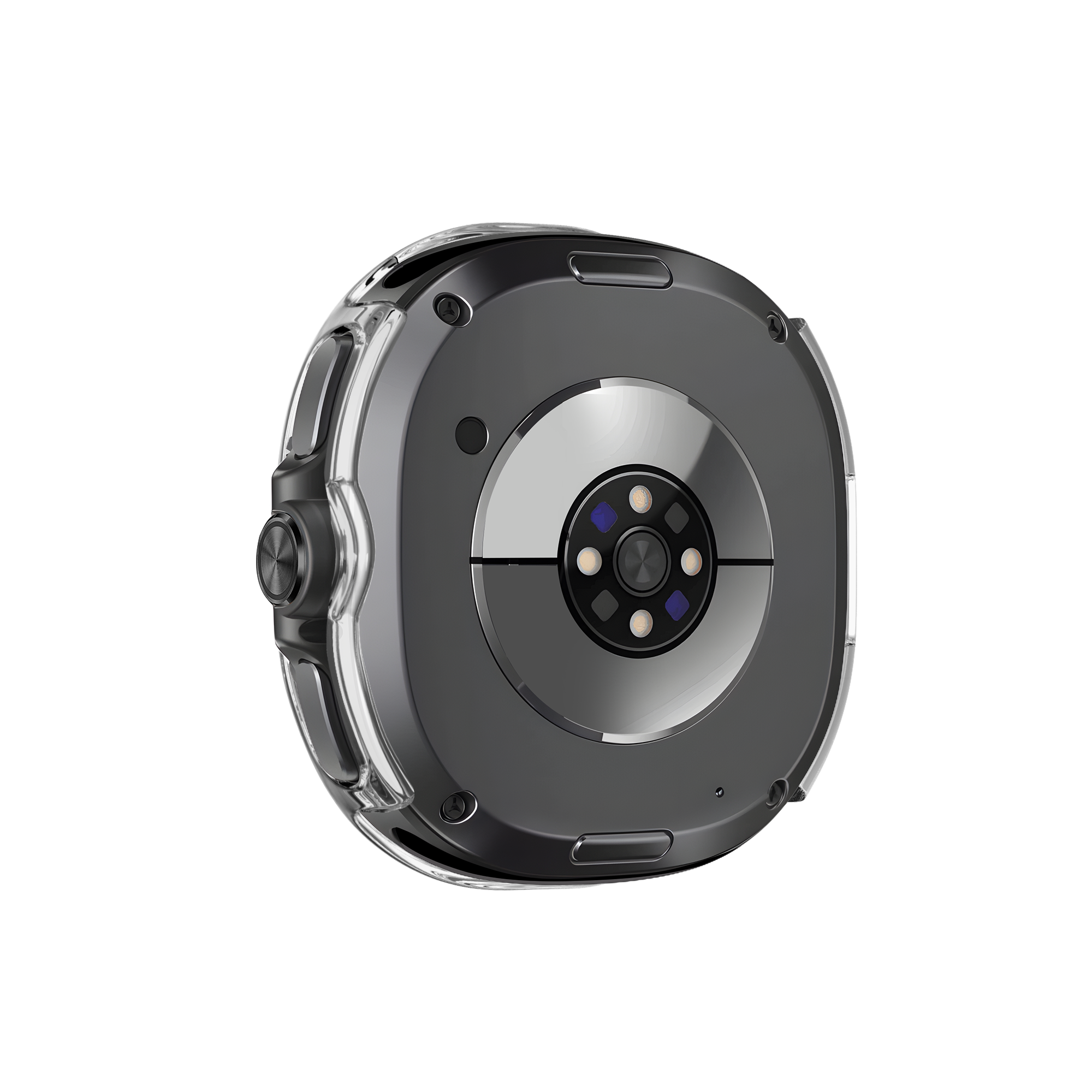 Bandz Coque PC avec verre Samsung Galaxy Watch 8 Classic (transparent)