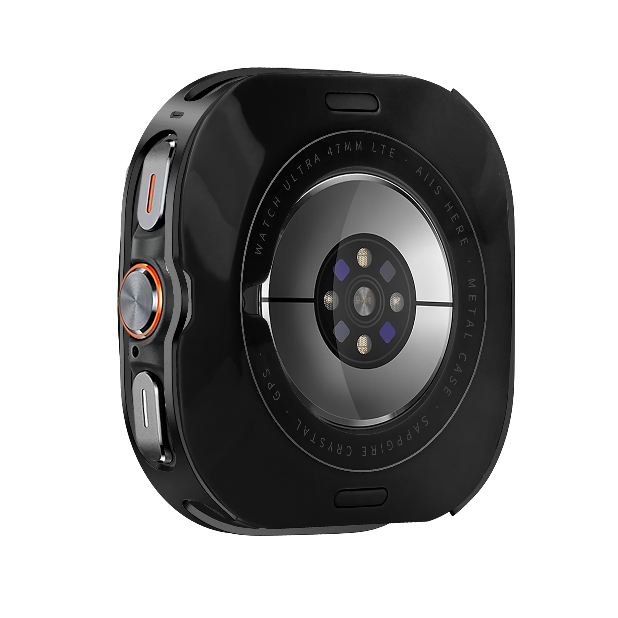 Bandz Coque metallique Samsung Galaxy Watch Ultra (noir)