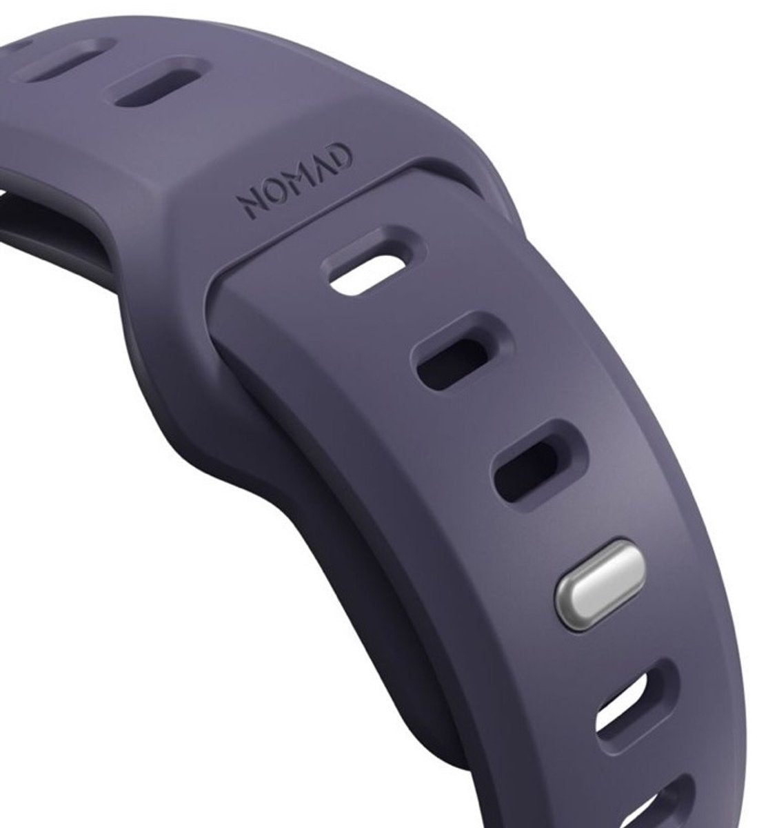 Nomad Apple Watch Silicone Tempo Strap (Purple)