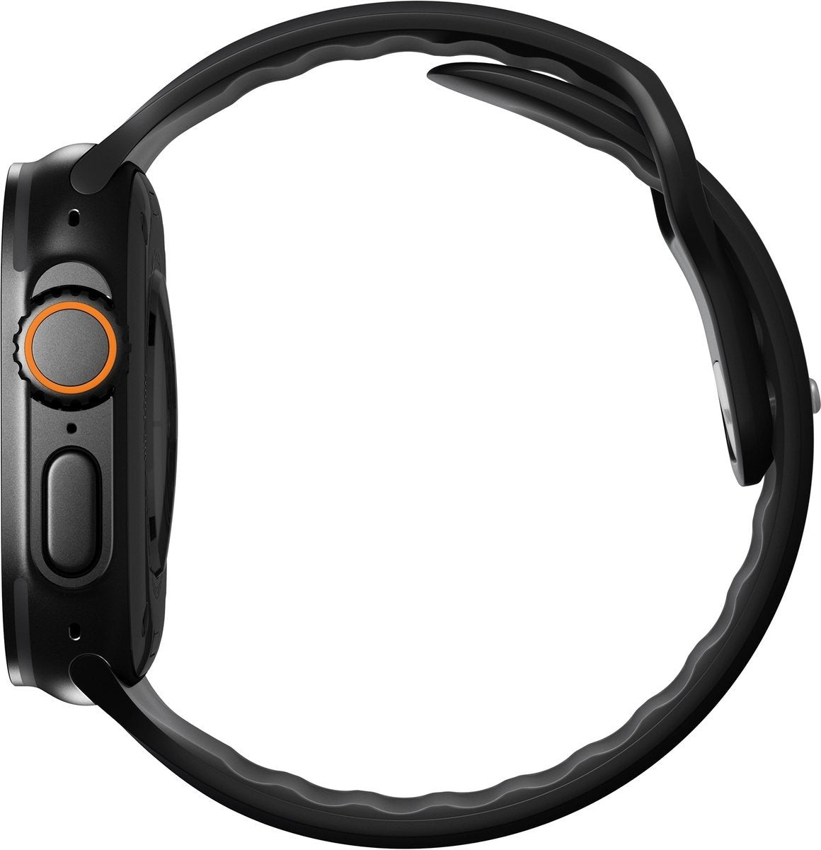 Nomad Bracelet silicone Tempo Apple Watch (noir)