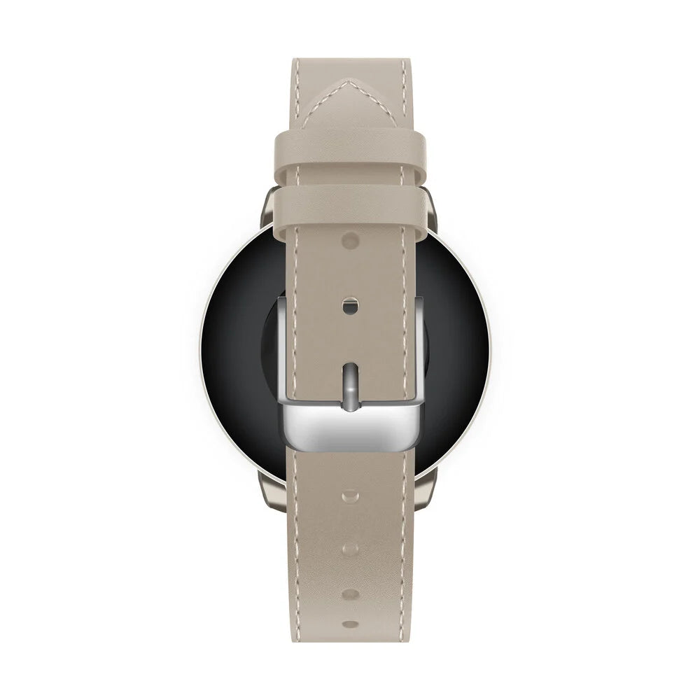 Bracelet montre cuir 14mm - universal (beige)