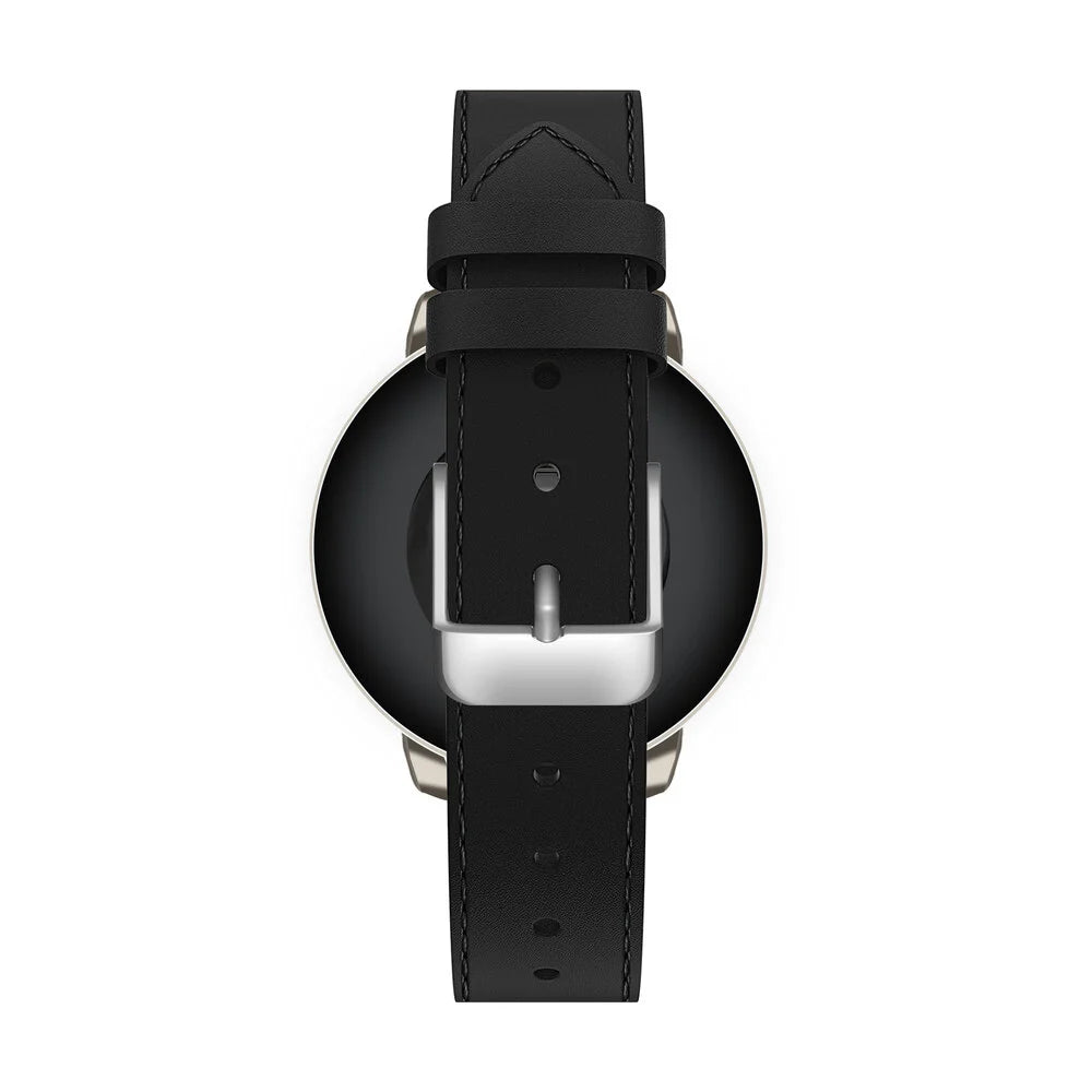 Bracelet montre cuir 14mm - universal (noir)