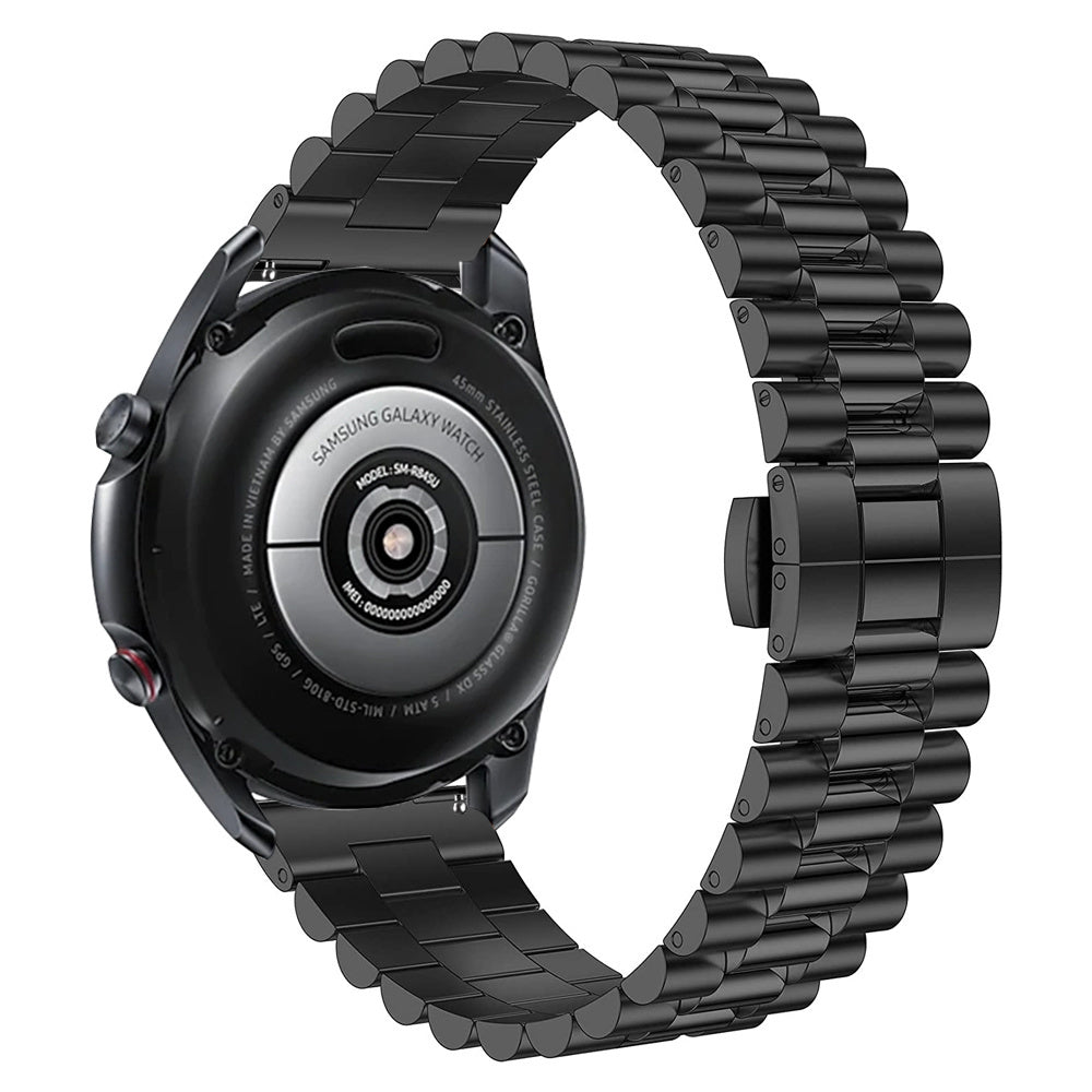 Bracelet acier presidencial Suunto Run (S) (noir)