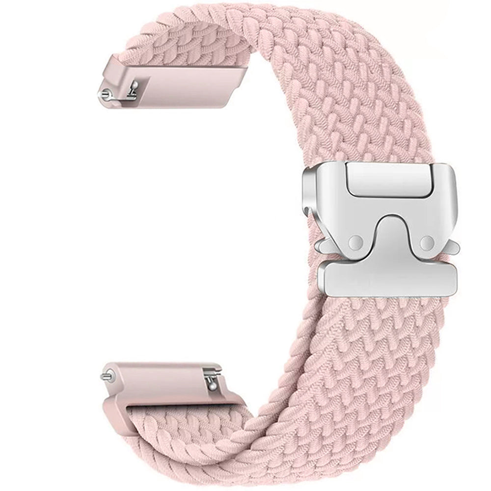 Bracelet tressé Garmin Vivomove 3s avec P-boucle (rose)