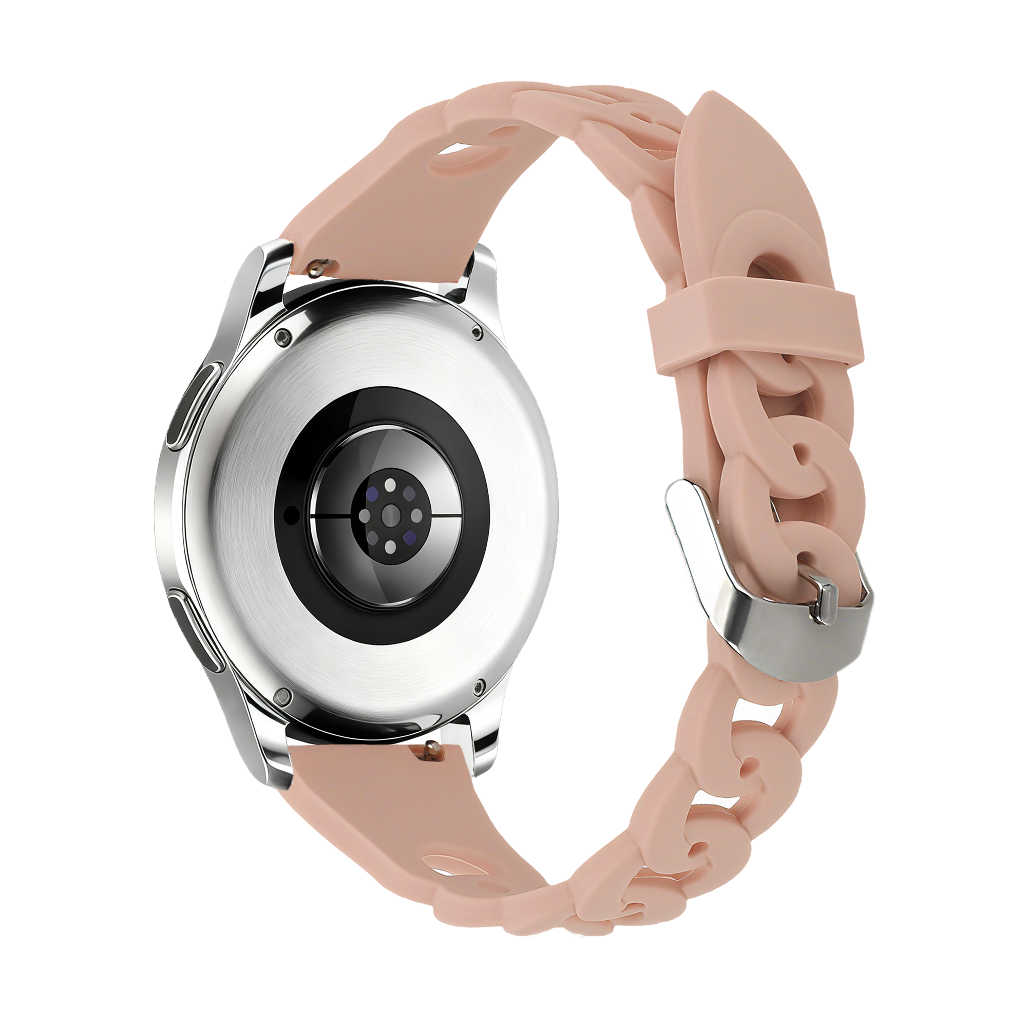 Bandz Bracelet silicone 'Chaînes' Xiaomi Amazfit GTS (rose)
