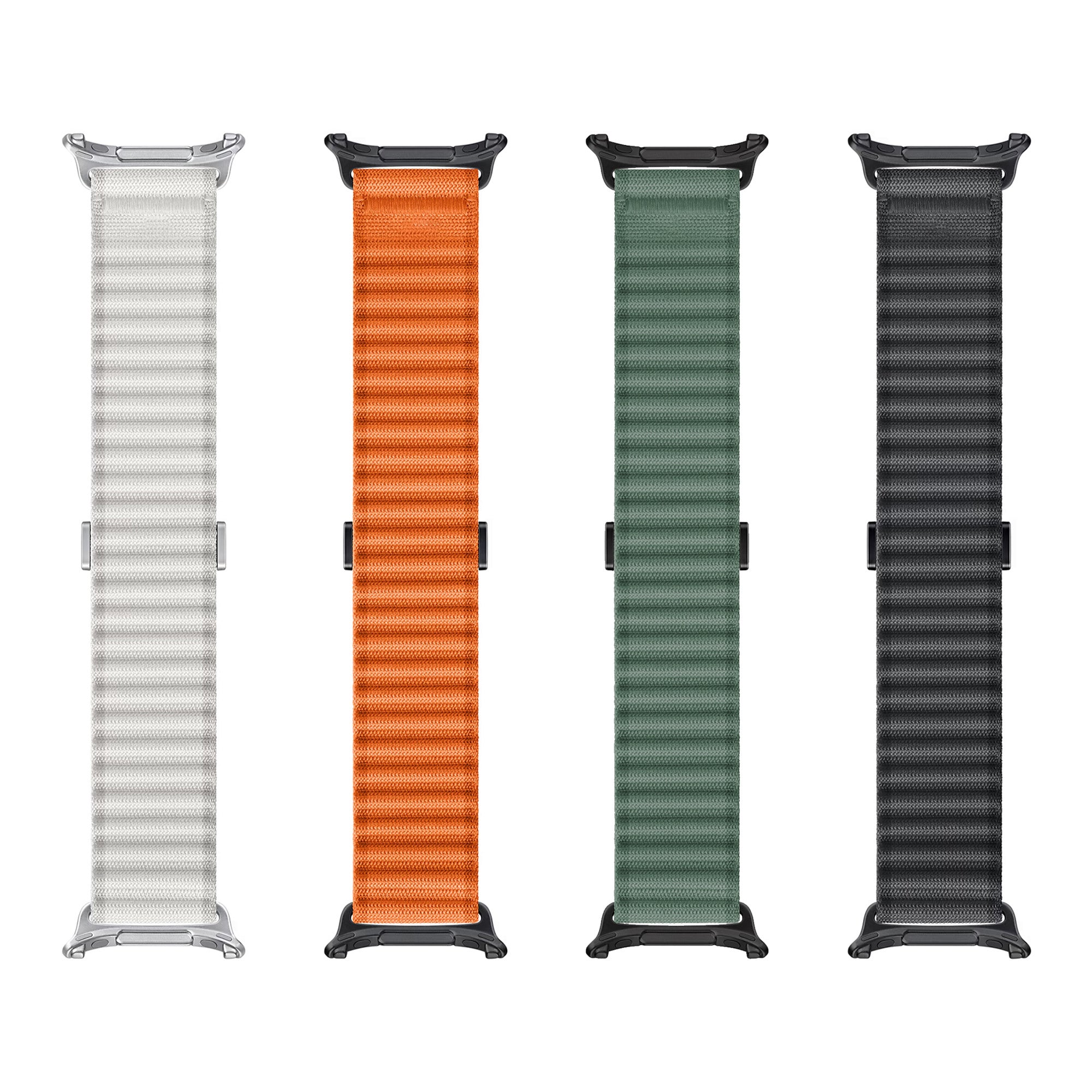 Bracelet nylon Outdoor Samsung Galaxy Watch Ultra (vert foncé)