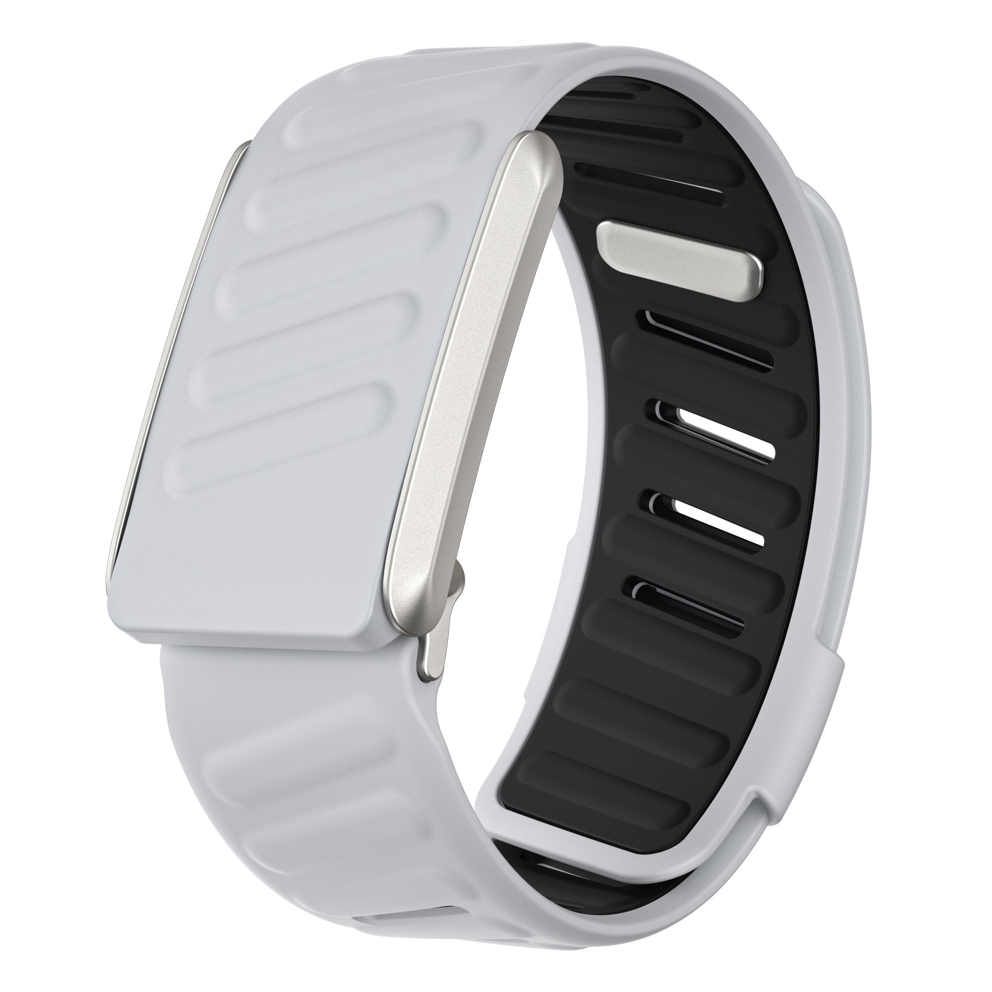 Bracelet sport compatible avec Whoop 4.0 (gris clair/noir)