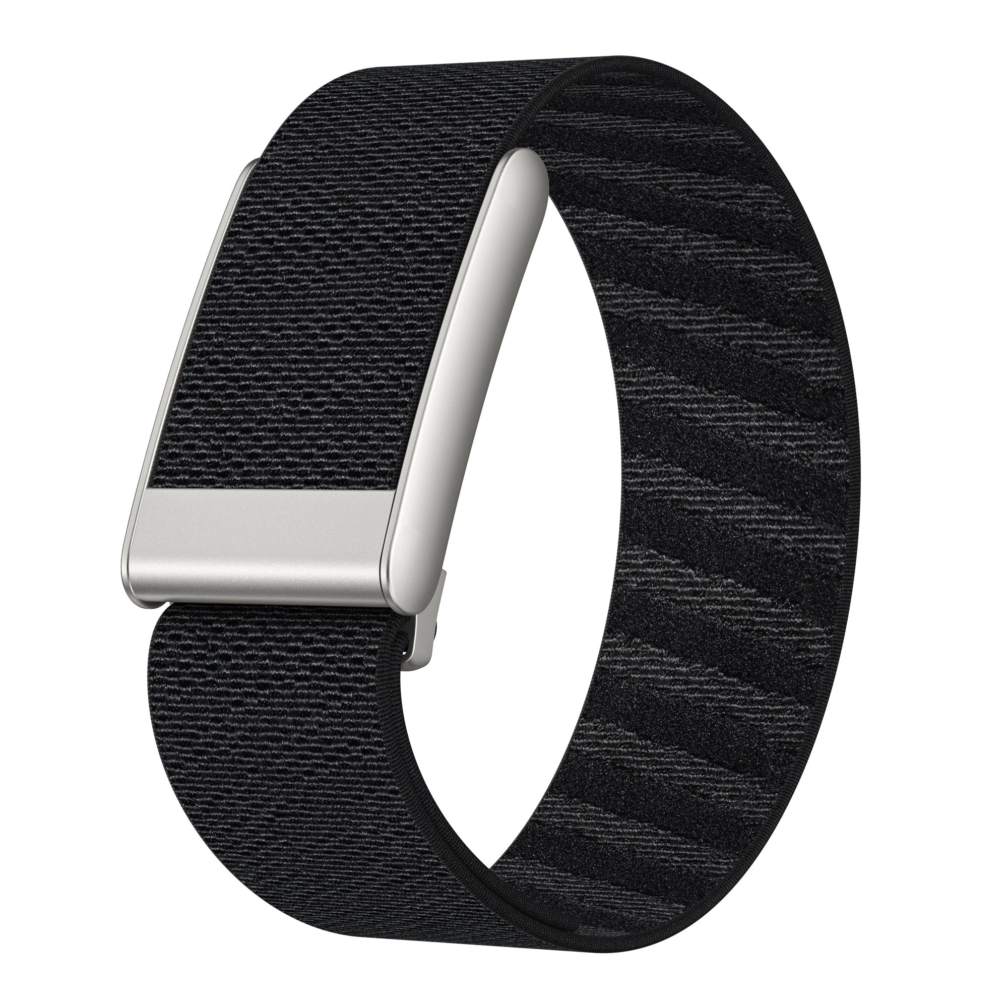 Bracelet nylon compatible avec Whoop 4.0 (noir)