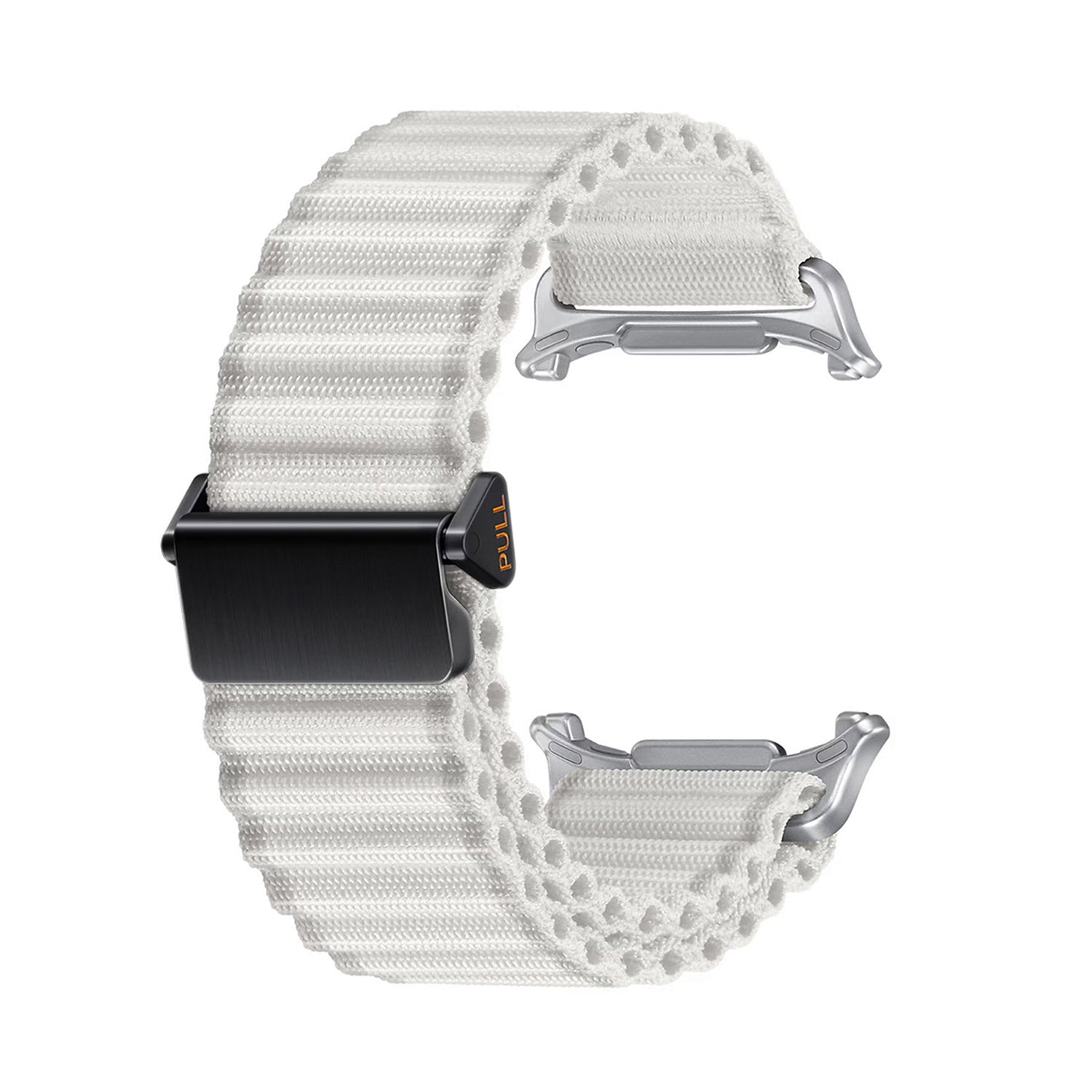 Bracelet nylon Outdoor Samsung Galaxy Watch Ultra (blanc)