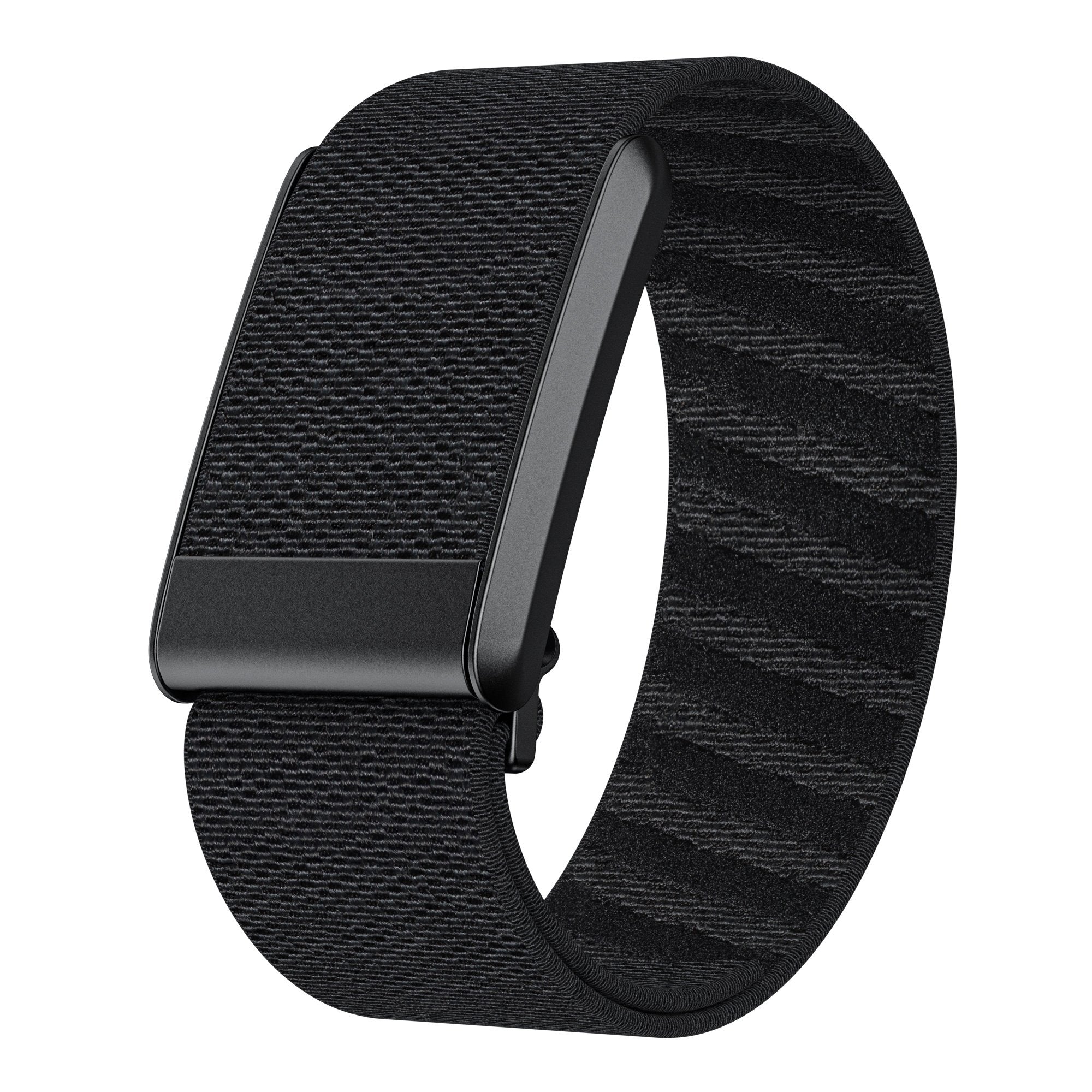 Bracelet nylon compatible avec Whoop 4.0 (noir)