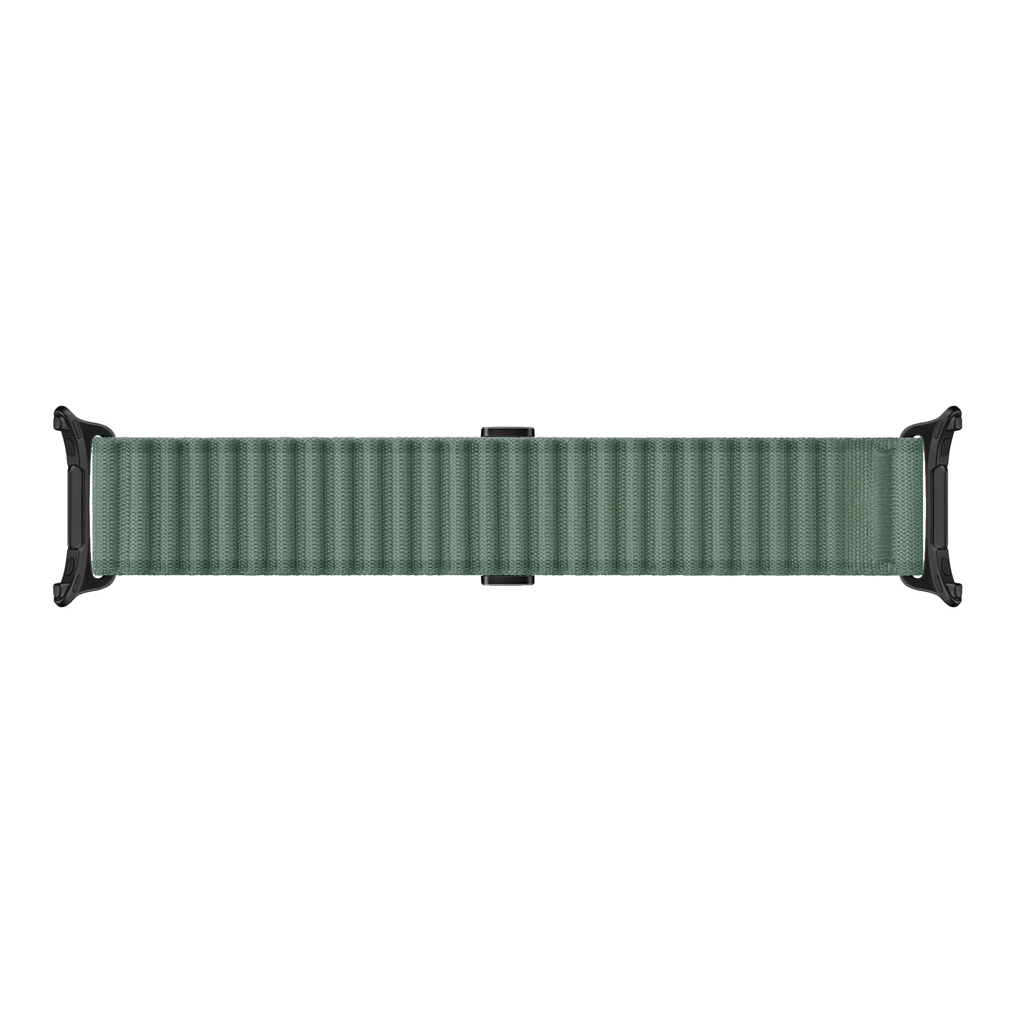 Bracelet nylon Outdoor Samsung Galaxy Watch Ultra (vert foncé)