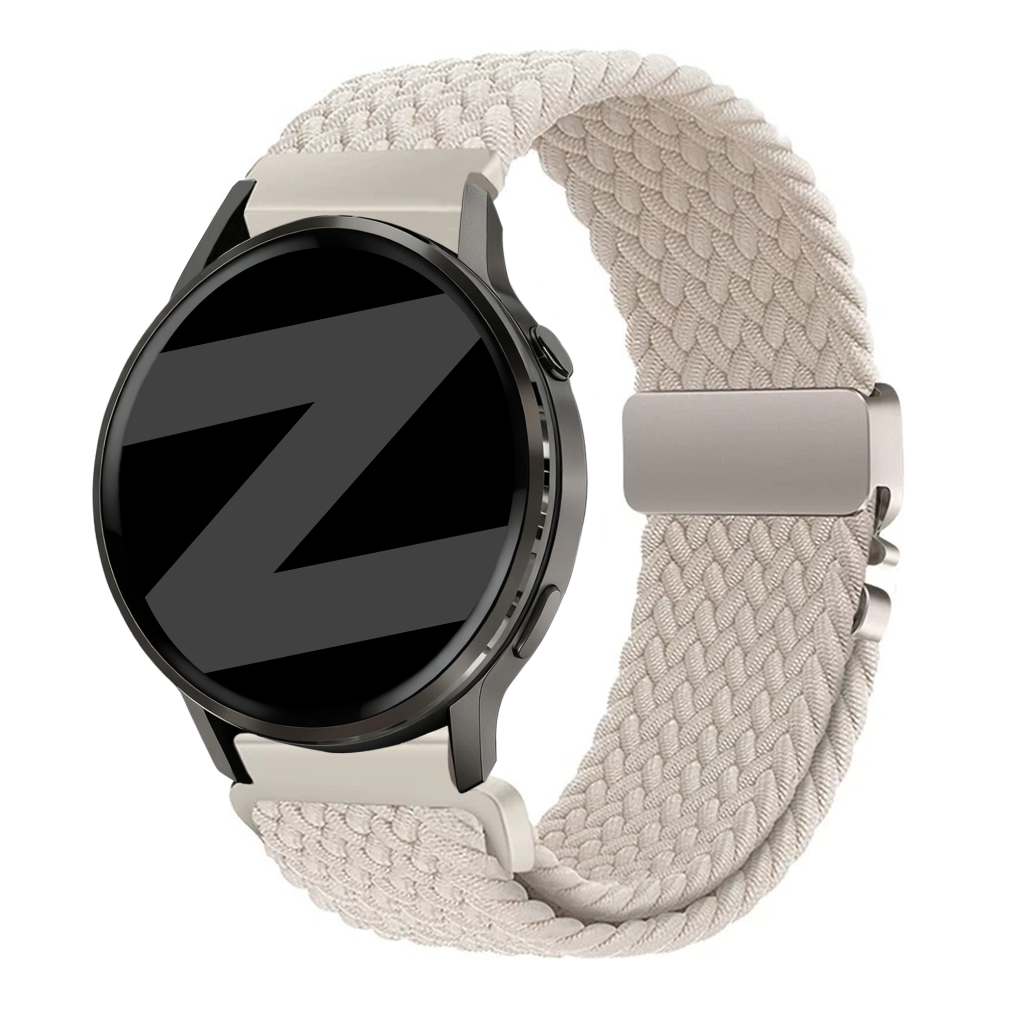 Bandz Bracelet tressé 'Parachute' Garmin Venu 3s (lumière stellaire)