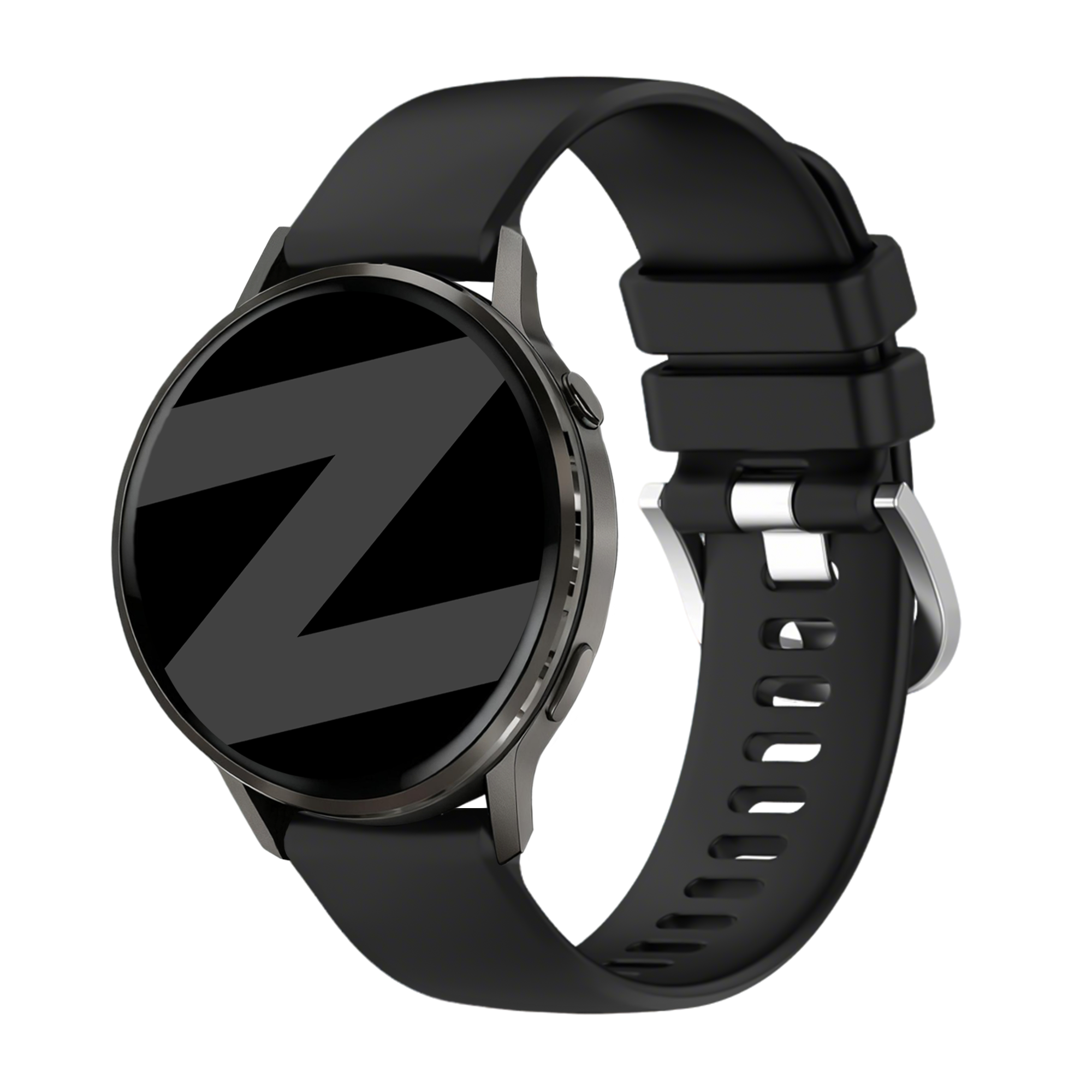 Bandz Bracelet silicone 'Classic' Garmin Venu 2s (noir)