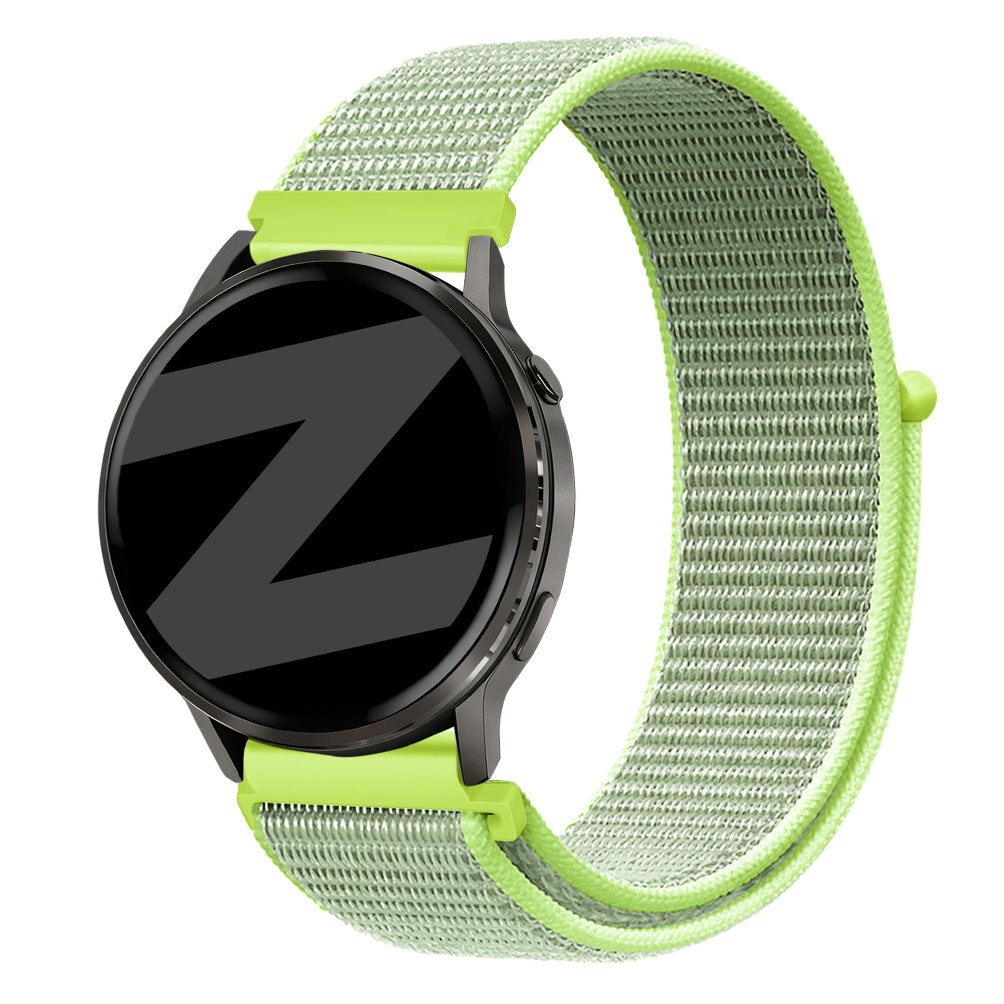 Bandz Bracelet nylon Garmin D2 Air X15 (jaune fluo)