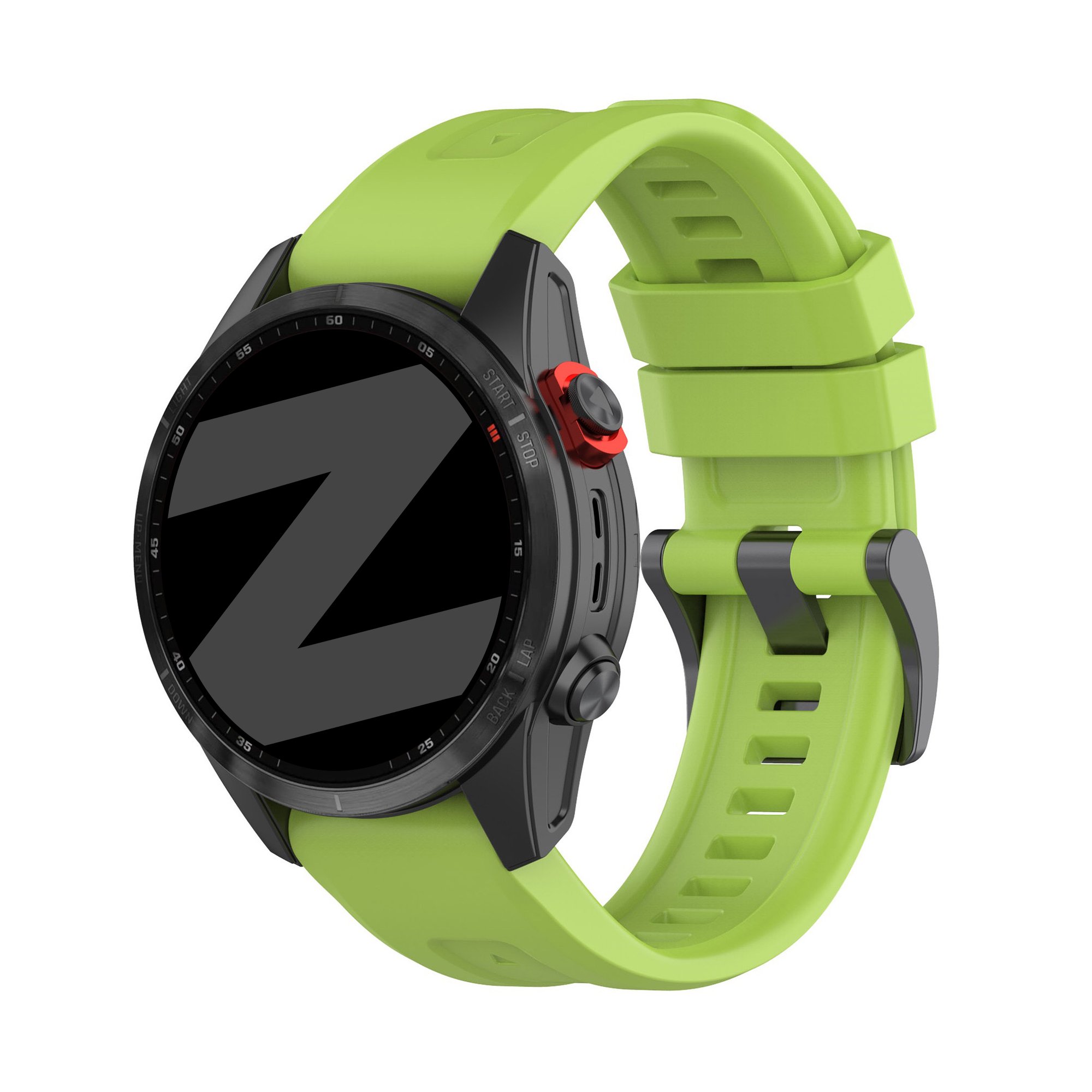 Bandz Garmin Descent Mk2(i) Silicone Strap 'Classic' (Light Green)