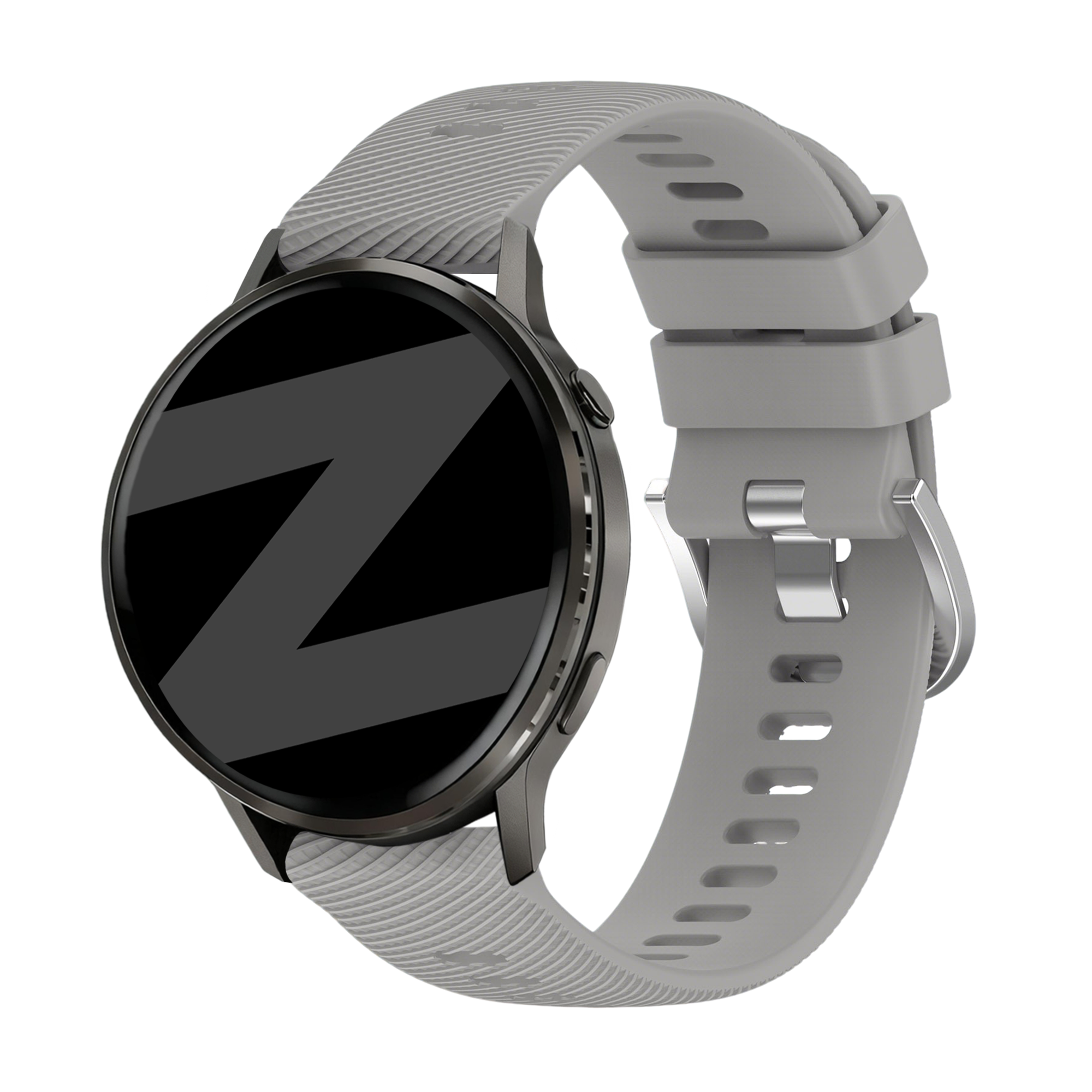 Bandz Bracelet silicone 'Deluxe' Garmin Forerunner 265s (gris)