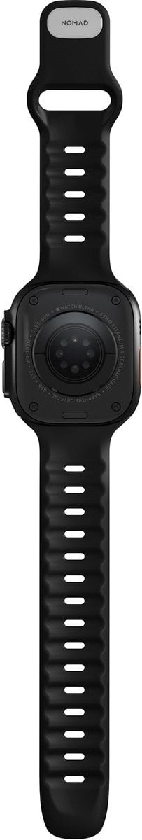 Nomad Apple Watch Silicone Tempo Strap (Black)