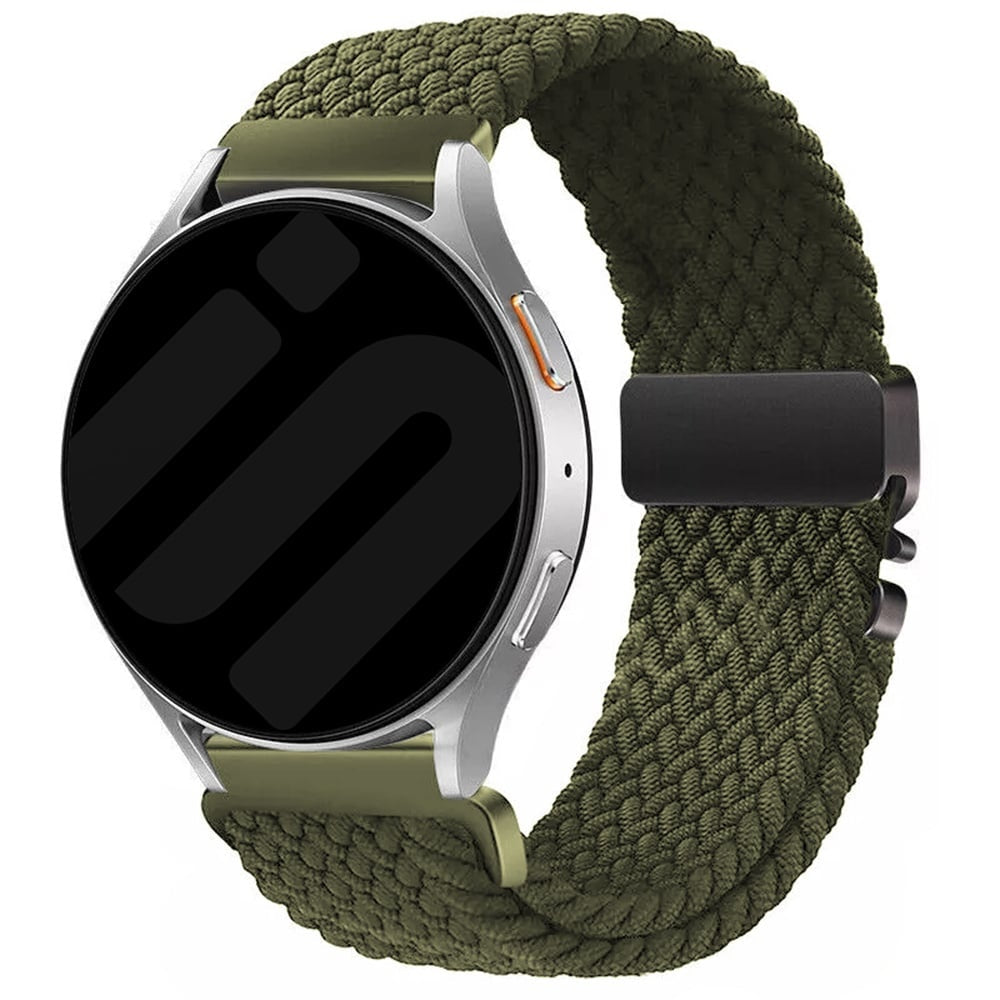 Bracelet tressé avec boucle Huawei Watch GT 6 Pro 46mm (vert)