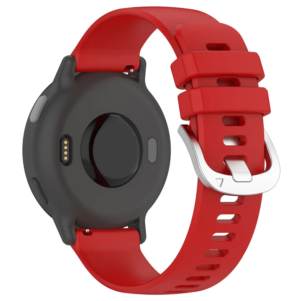 Bracelet silicone 'Classic' Garmin Venu 4 - 45mm (rouge)