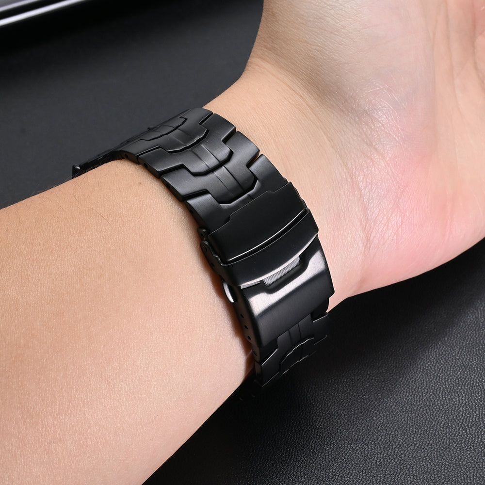 Bracelet titane 'Iron' Google Pixel Watch 4 - 45mm (noir)