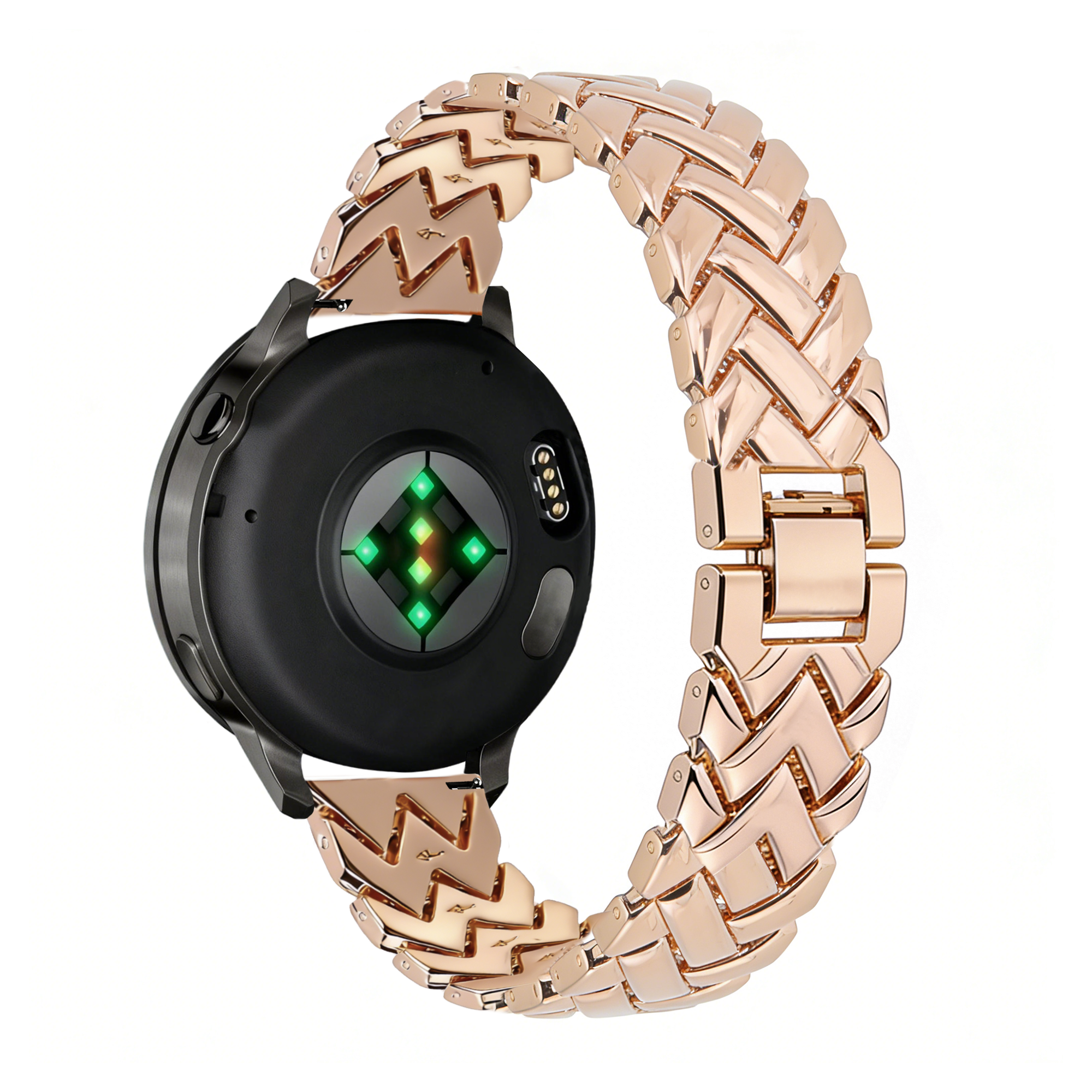 Bandz Bracelet metal 'V-Type' Fossil Gen 6 - 42mm (or rose)