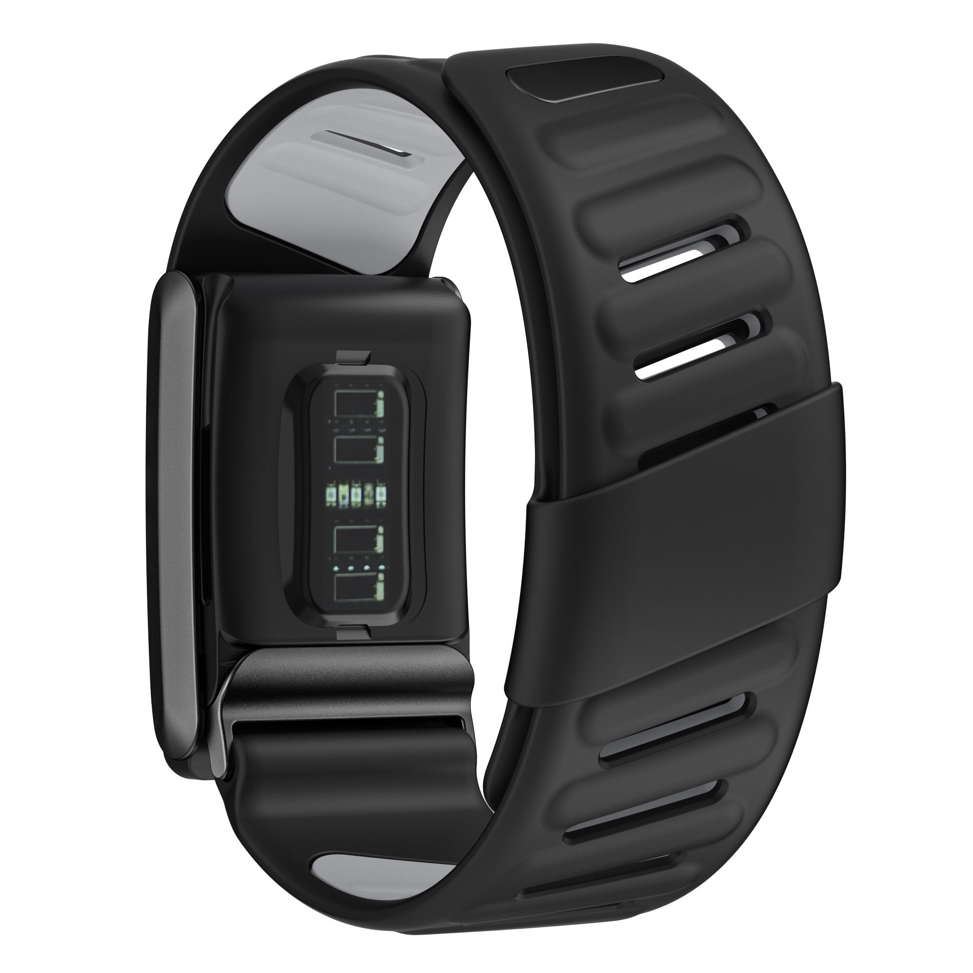 Bracelet sport compatible avec Whoop 4.0 (noir/gris)