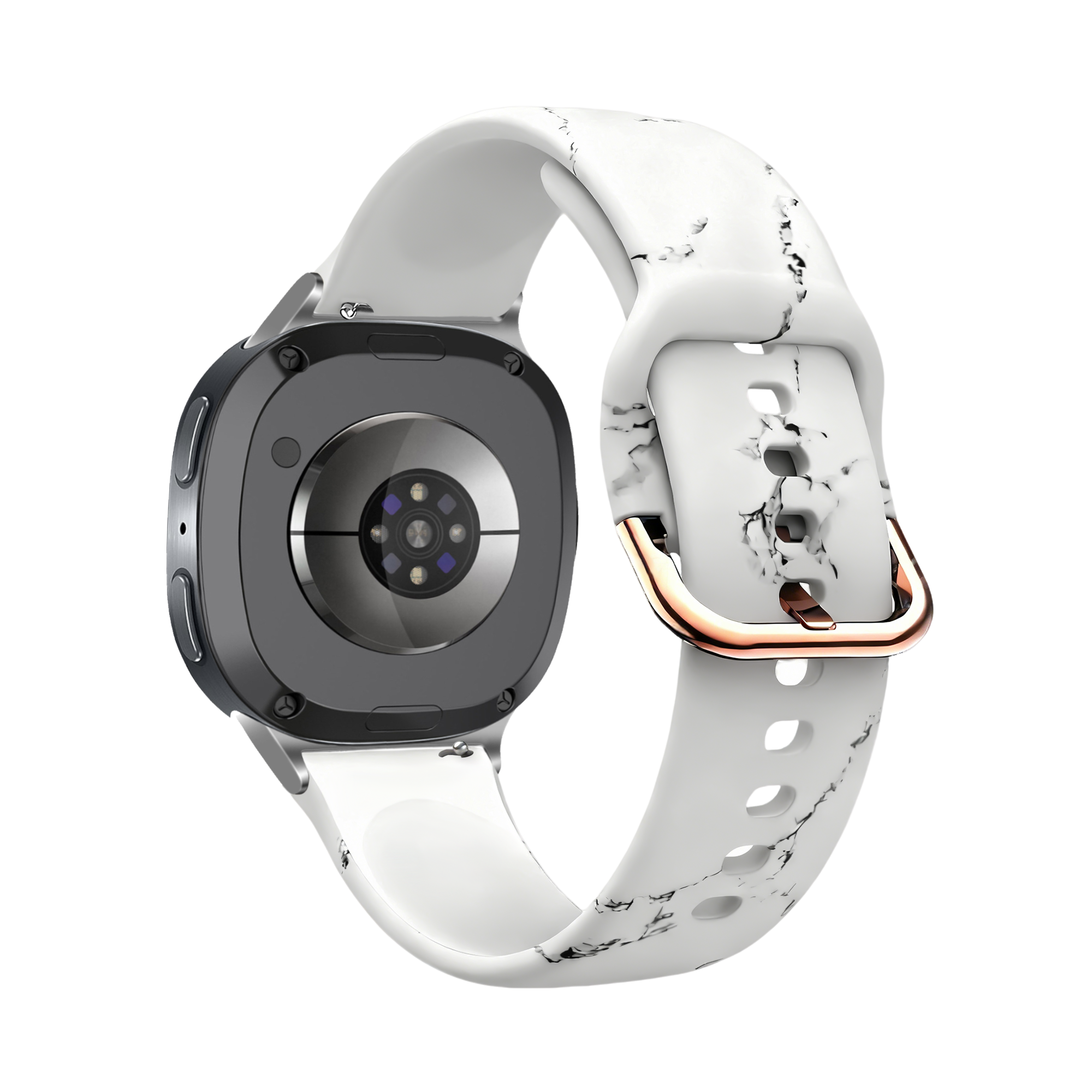 Bracelet marbre blanc Samsung Galaxy Watch 8 Classic