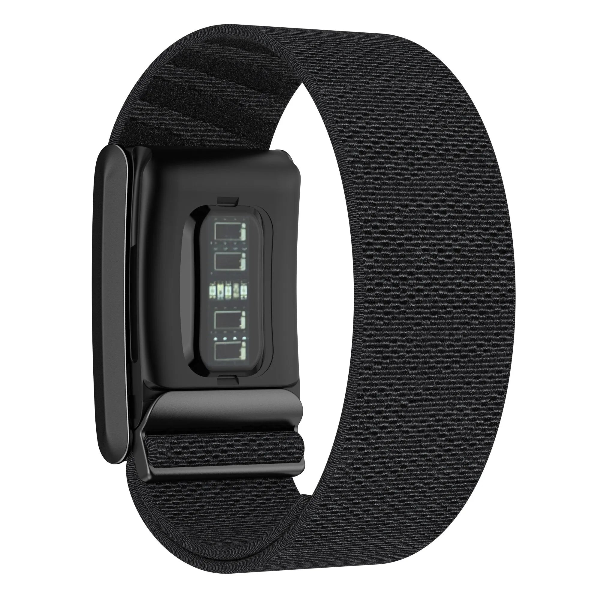 Bracelet nylon compatible avec Whoop 4.0 (noir)
