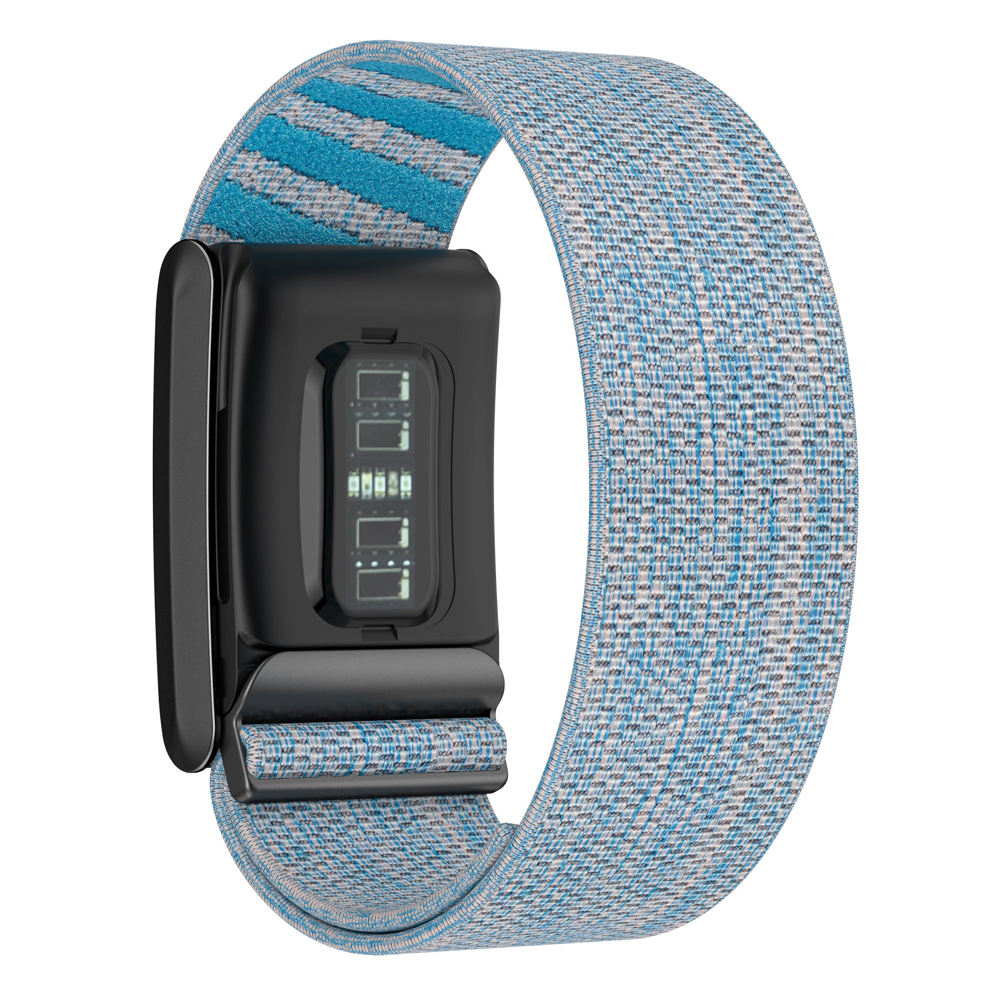 Bracelet nylon compatible avec Whoop 4.0 (mix bleu)