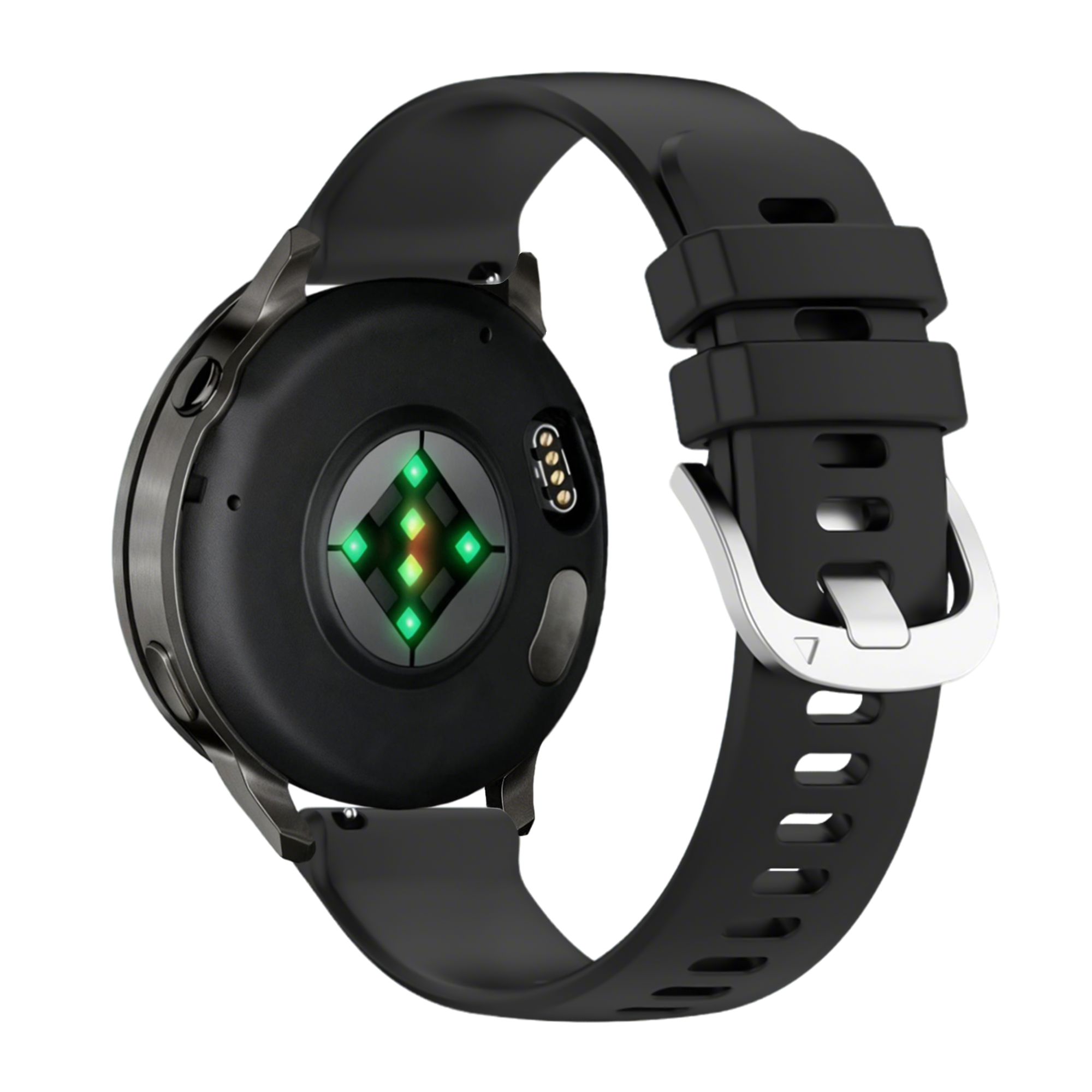 Bandz Bracelet silicone 'Classic' Garmin Venu 2s (noir)
