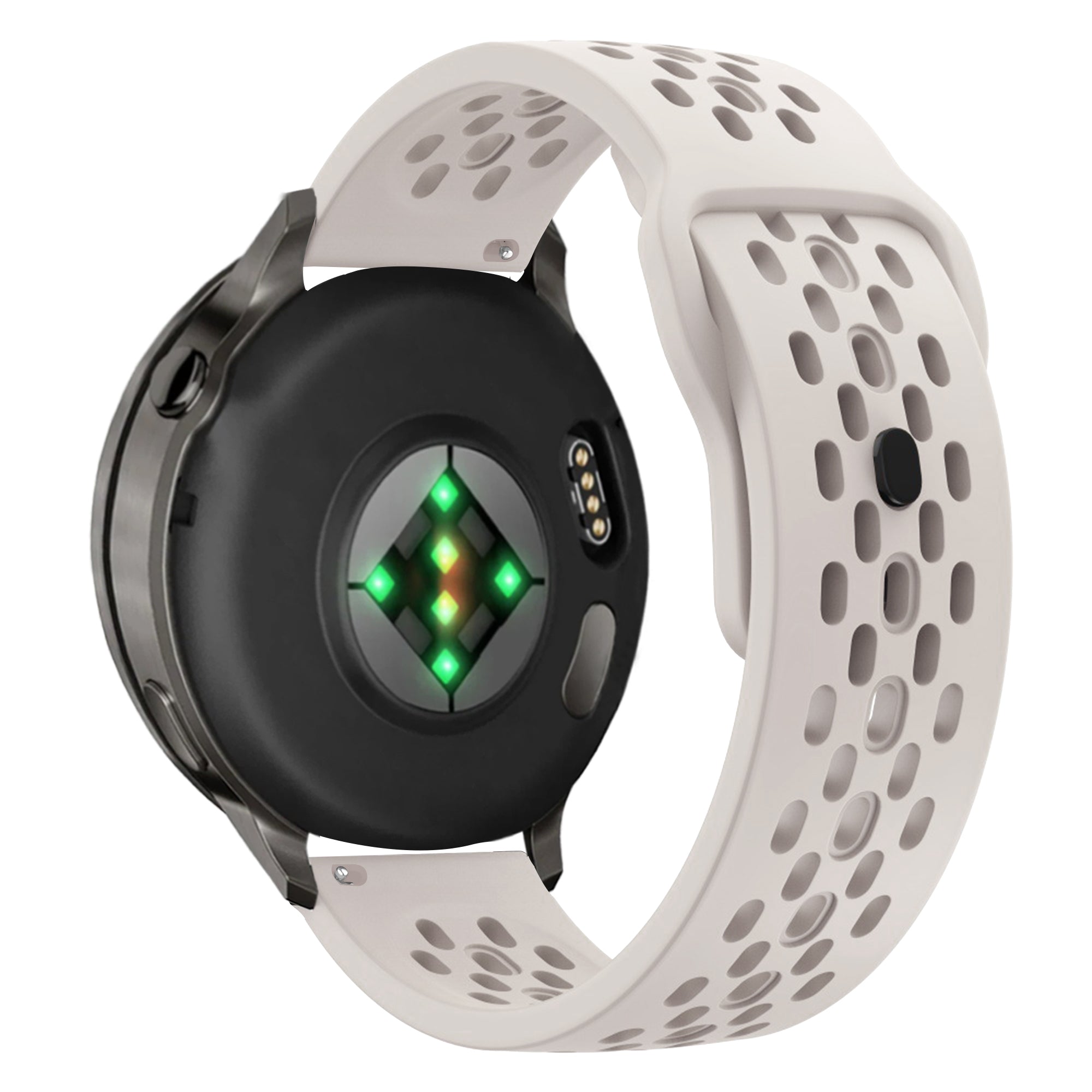 Bandz Bracelet silicone 'Air' Garmin Vivoactive 6 (lumière stellaire)