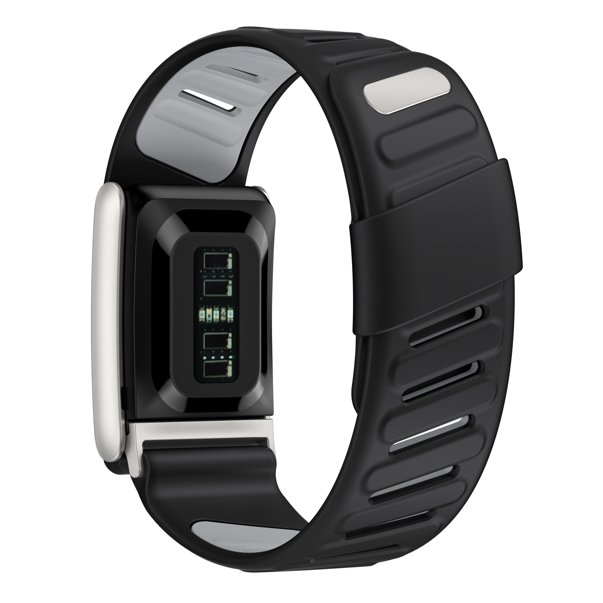 Bracelet sport compatible avec Whoop 5.0 (noir/gris)