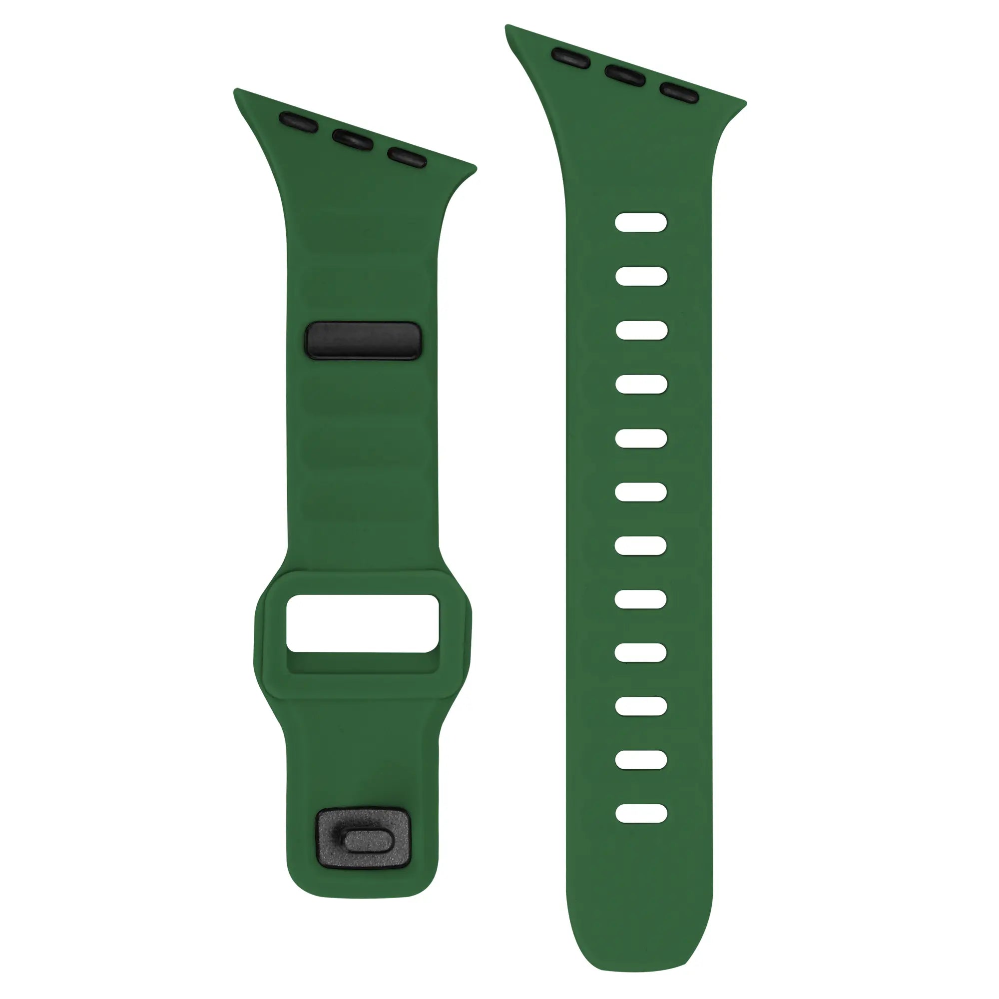 Bracelet sport tilted Apple Watch (vert foncé)