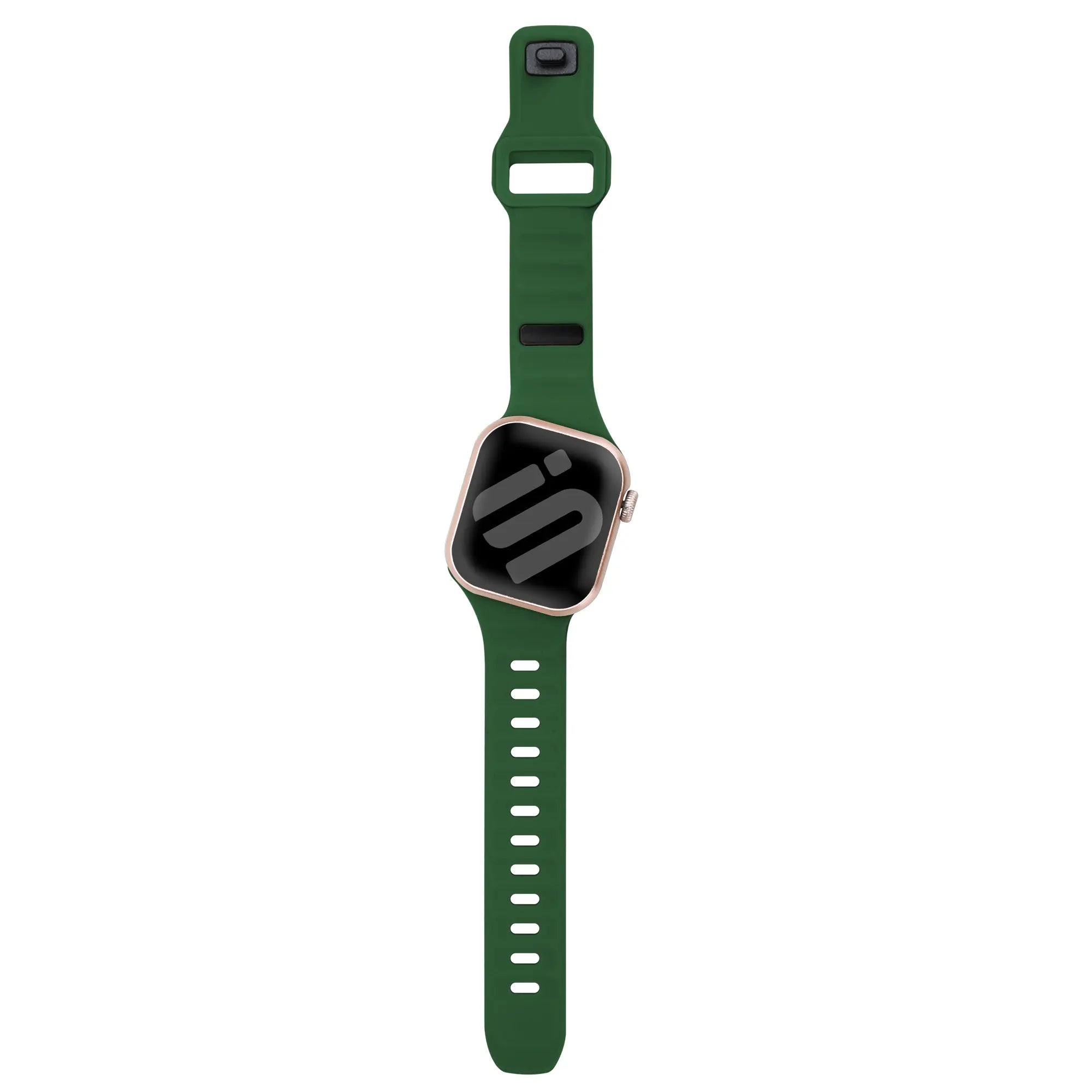 Bracelet sport tilted Apple Watch (vert foncé)