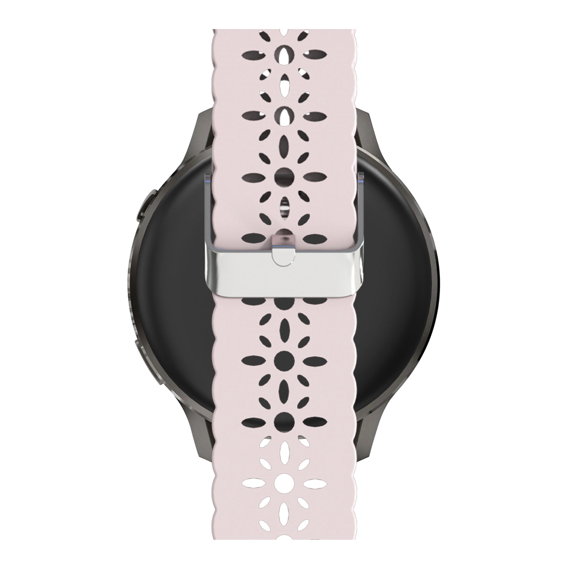Bandz Garmin Vivoactive 6 Silicone Strap 'Lace' (Pink)