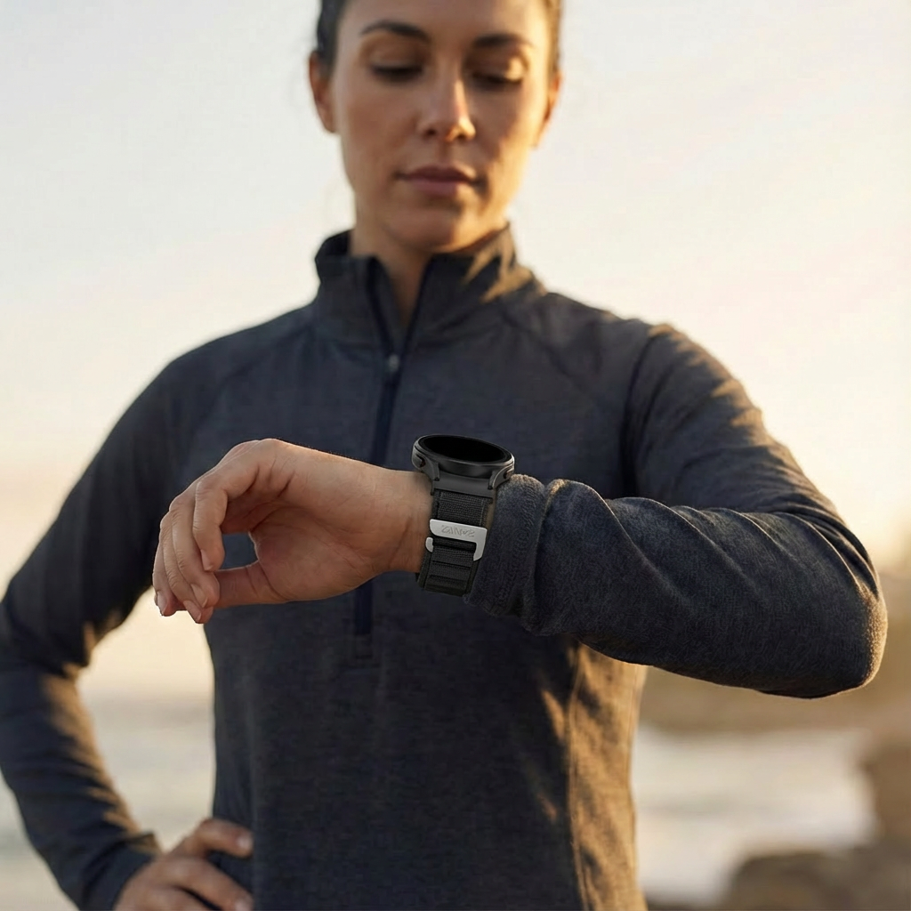 Bandz Xiaomi Watch S4 Alpine Nylon Strap (Black)