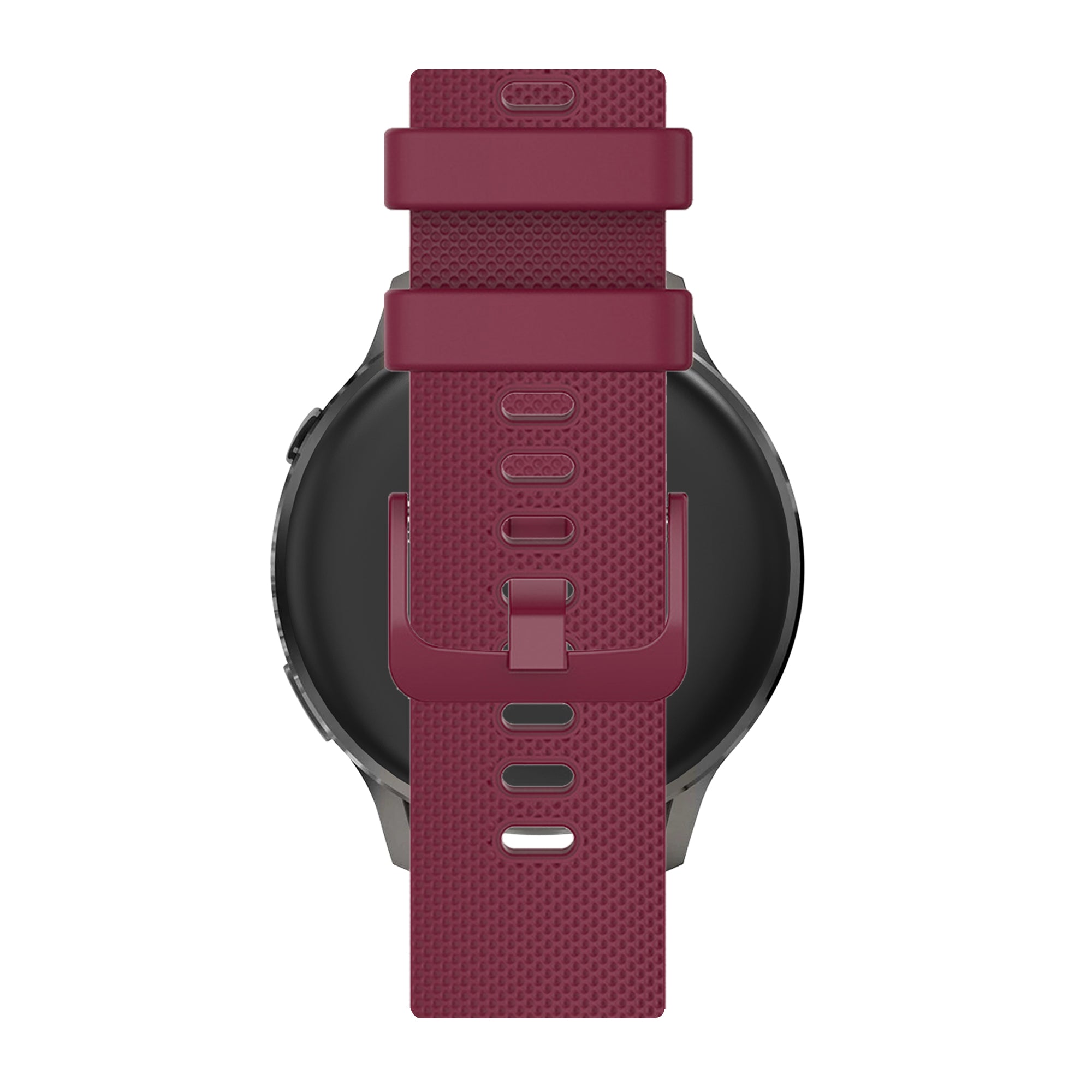 Bandz Garmin Forerunner 570 - 47mm Silicone Strap 'Premium' (Wine Red)