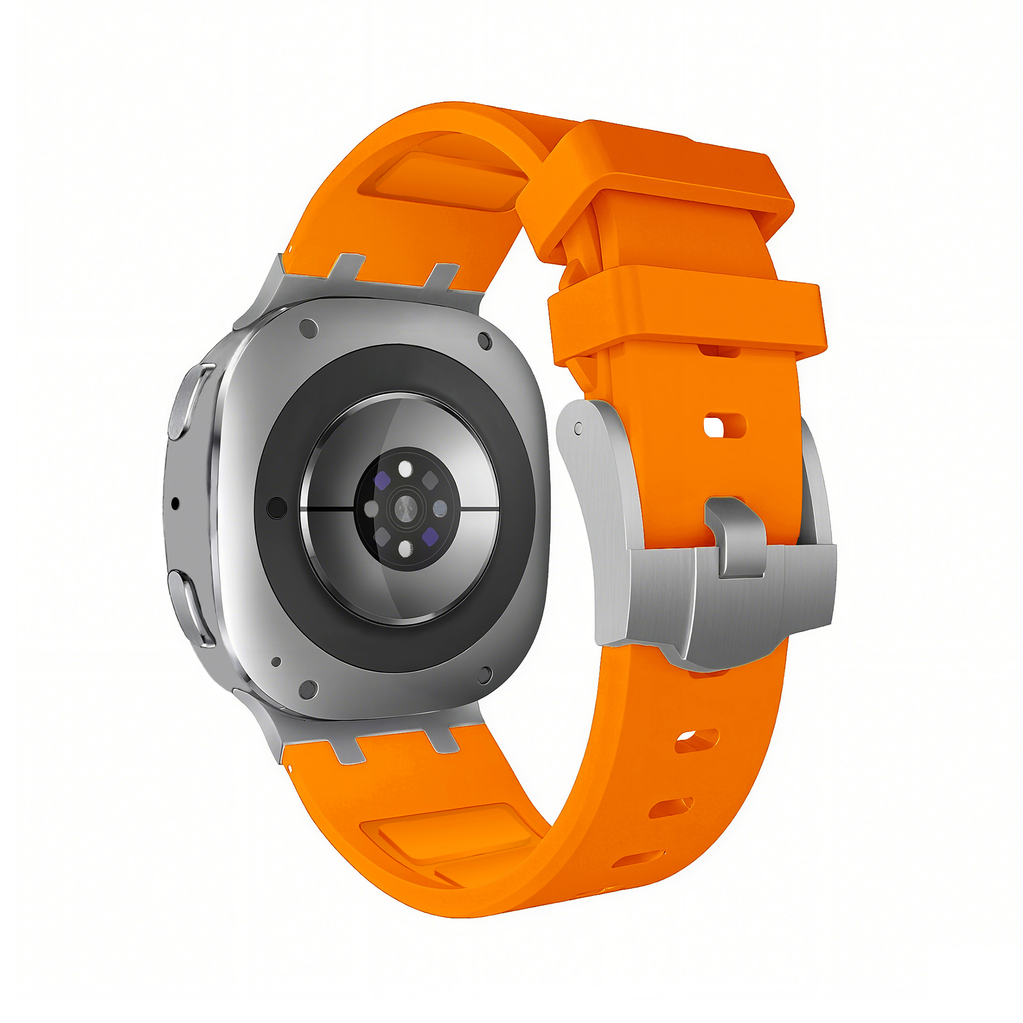 Bandz Bracelet silicone 'Luxe Liquid' Samsung Galaxy Watch 8 - 40mm (orange)