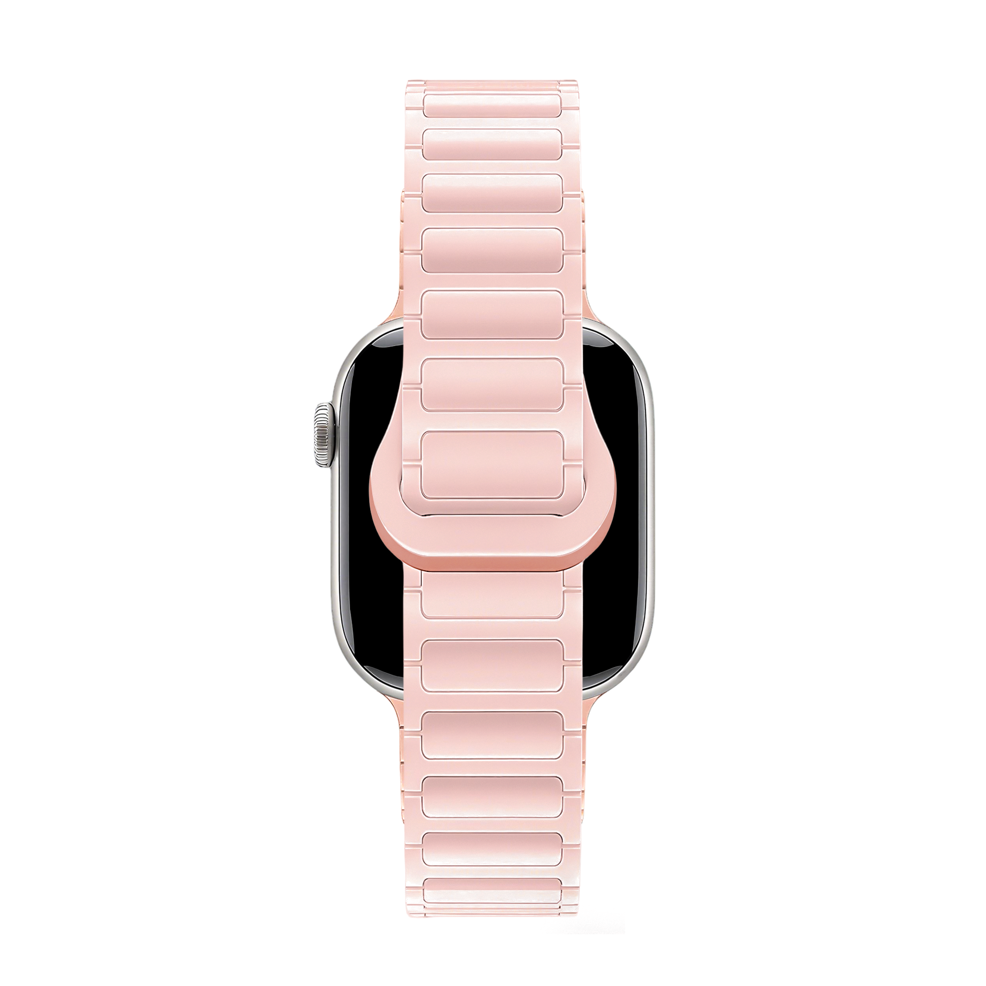 Bandz Bracelet silicone magnétique 'fine' Apple Watch (rose)