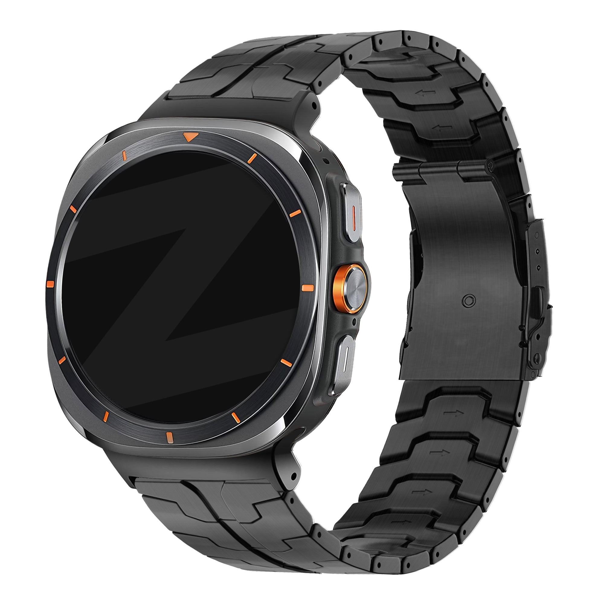 Bandz Bracelet titane 'Iron' Samsung Galaxy Watch Ultra (noir)